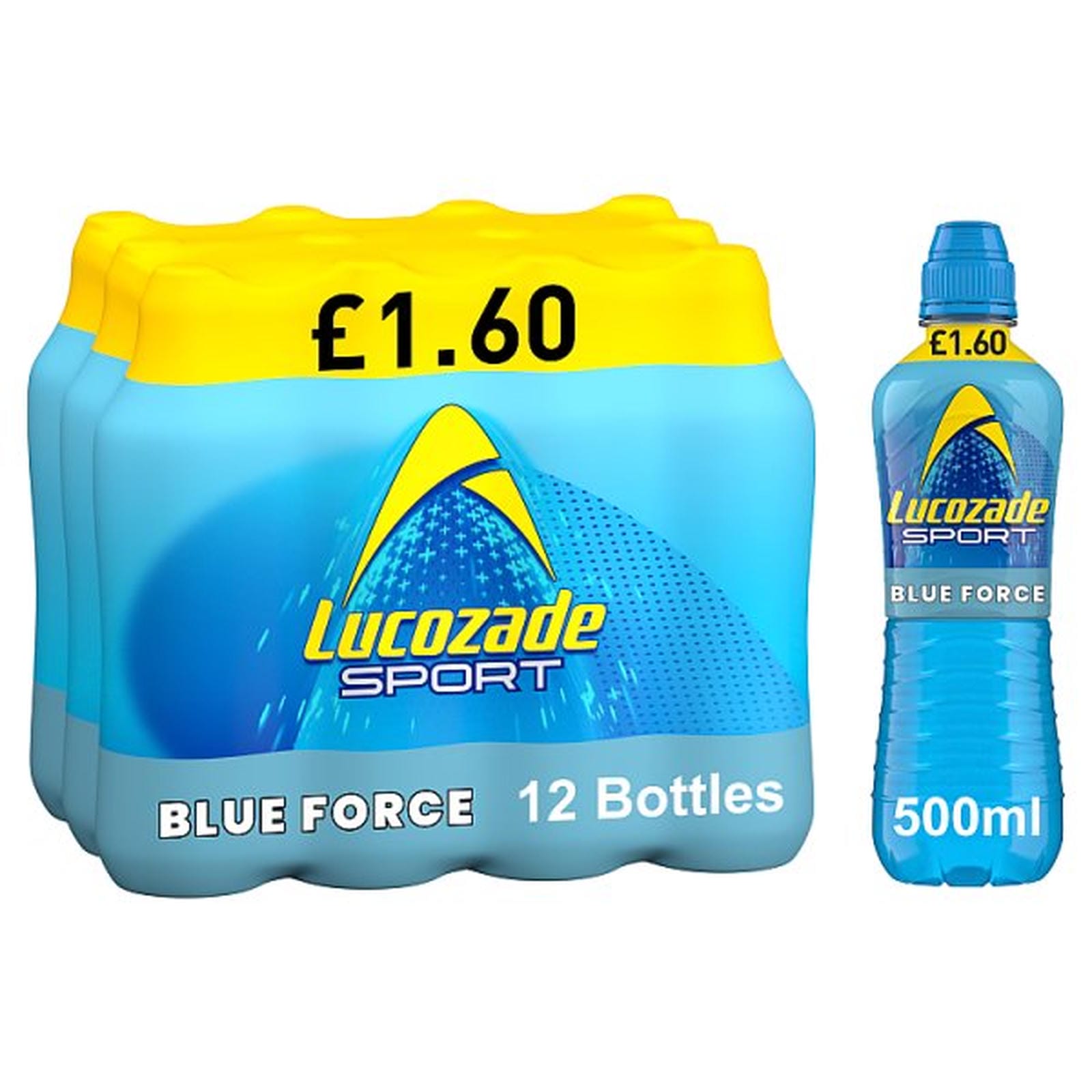 Lucozade Sport Drink Blue Force 500ml PMP £1.60