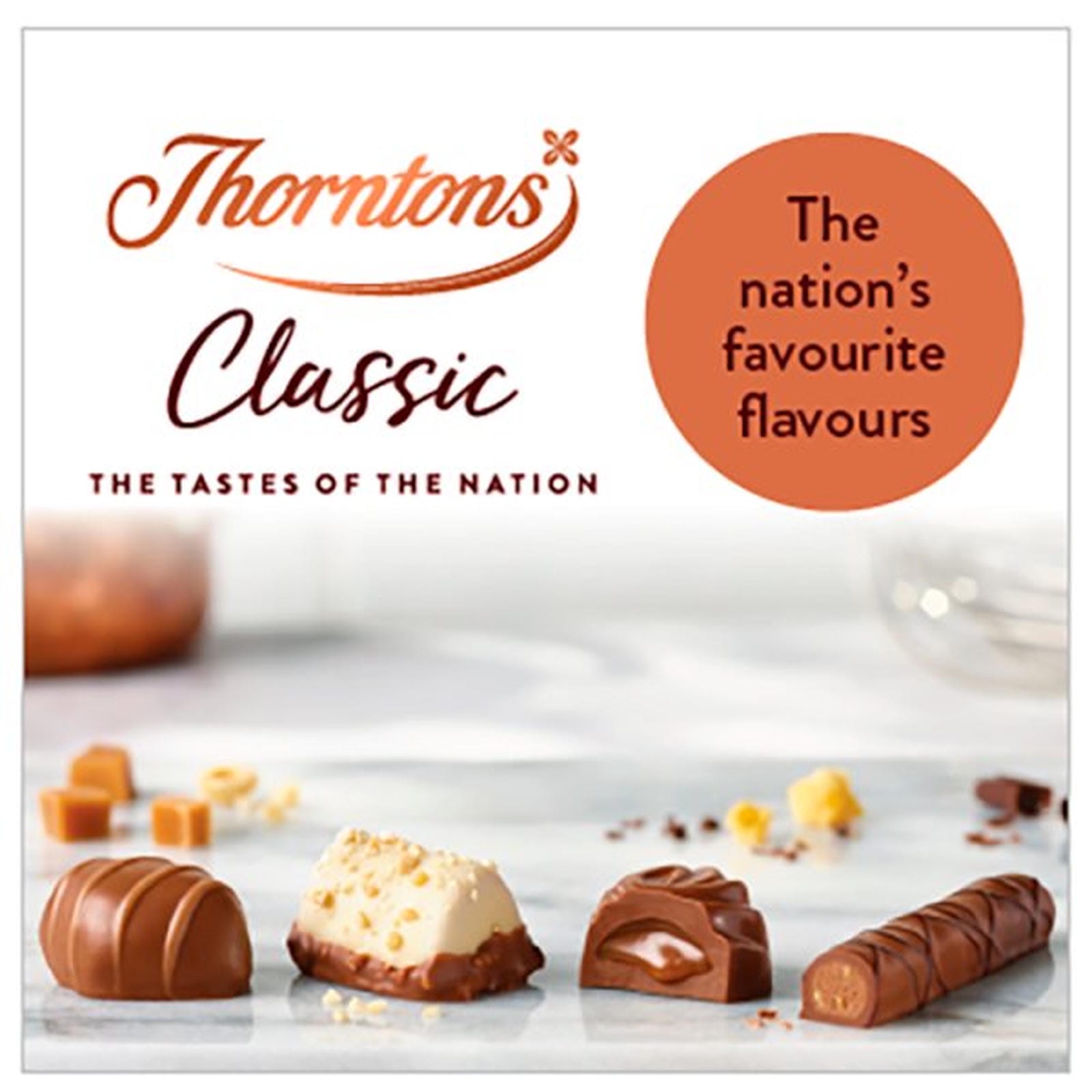 Thorntons Classic Collection Milk, Dark & White Chocolate Gift Box 262g