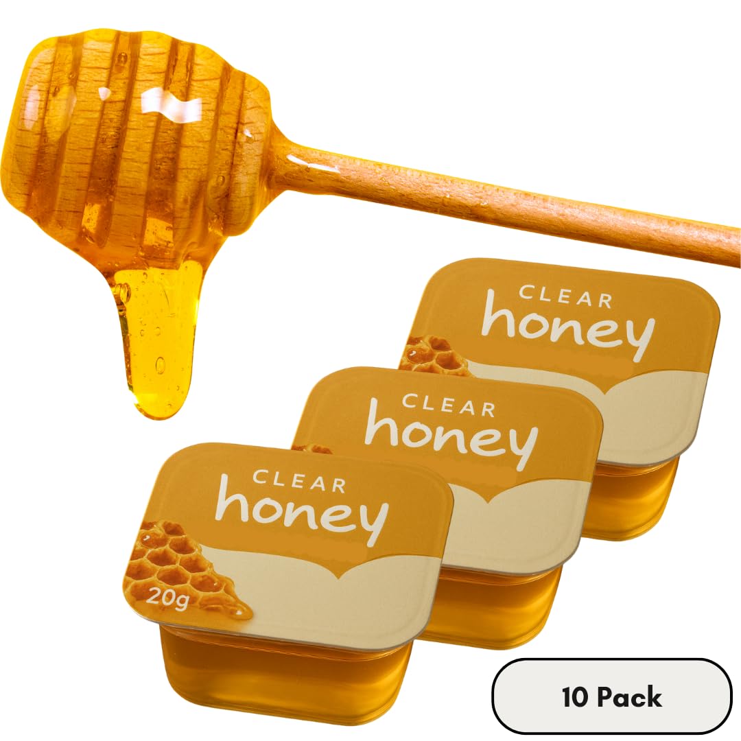 Clear Honey Spreadable Portion Pots Breakfast And Travel Friendly 20 g 20 x 20 g Multi Pack