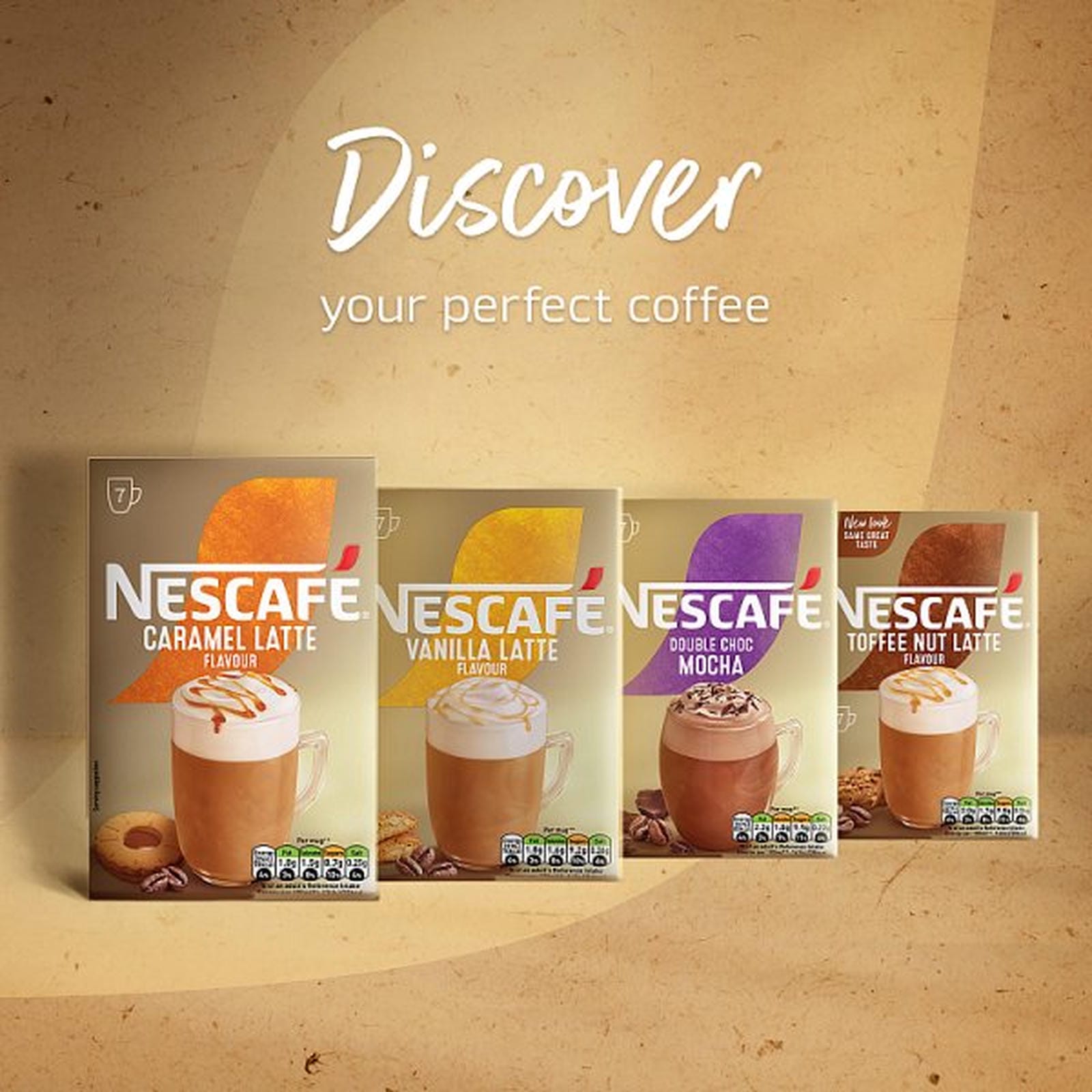 Nescafe Caramel Latte PMP 7 x 17g (119g)