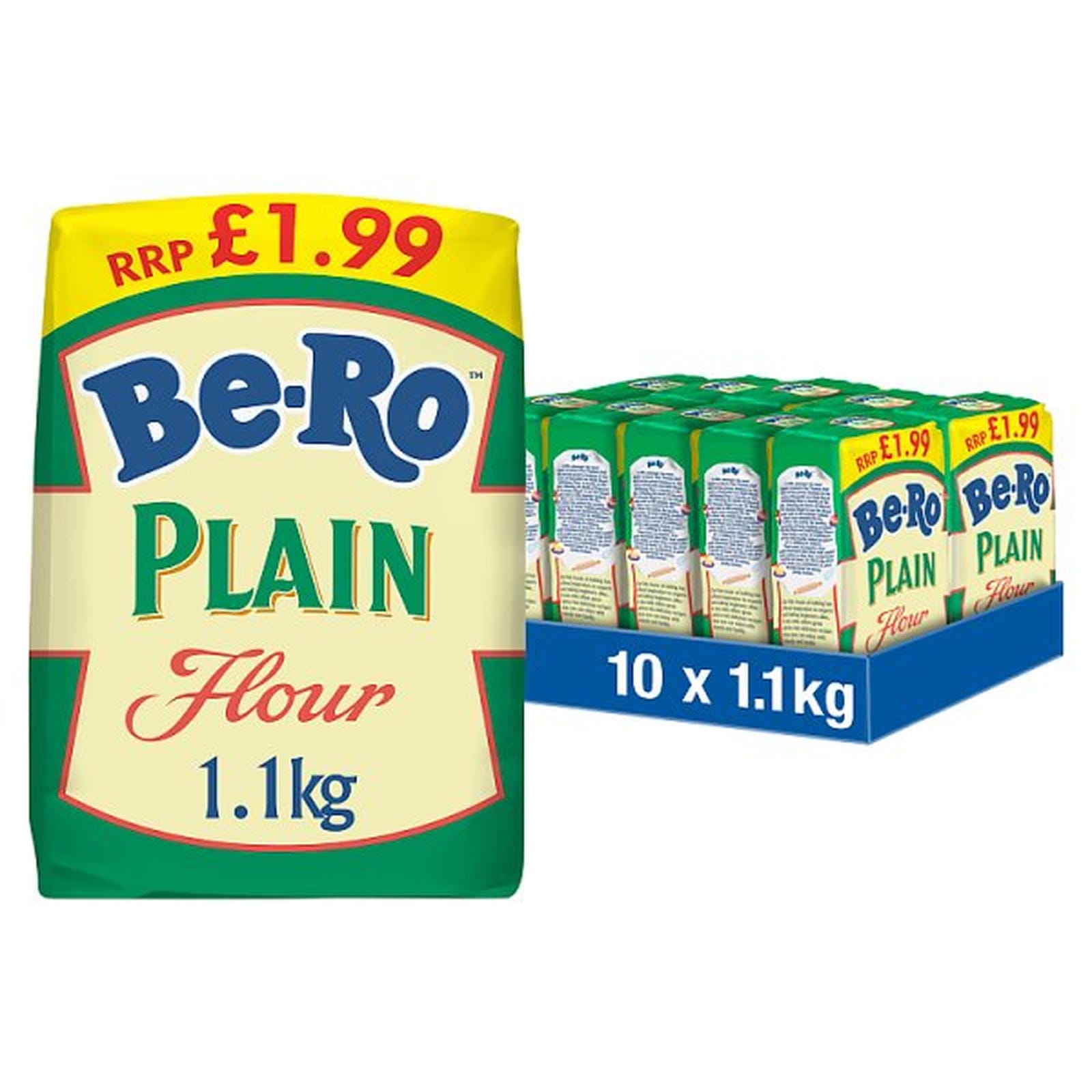 Be-Ro Plain Flour 1.1kg
