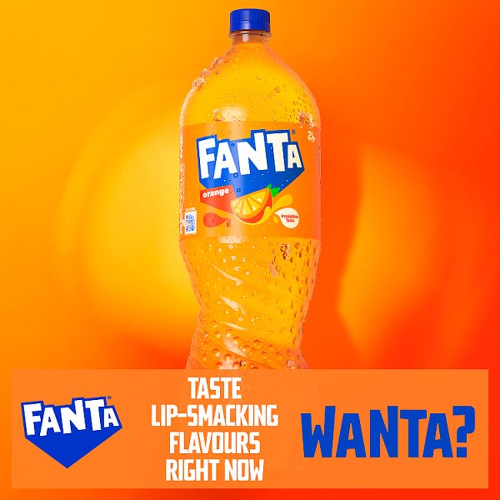Fanta Orange 2L PM £2.15 Bottle