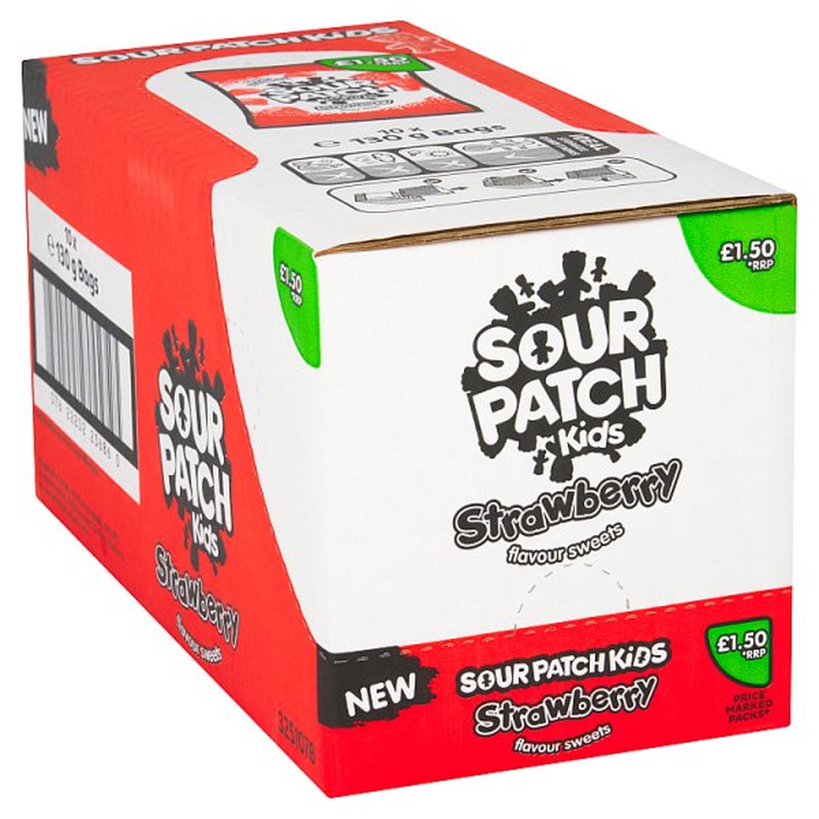 Sour Patch Kids Strawberry Sweets Bag £1.50 PMP 130g