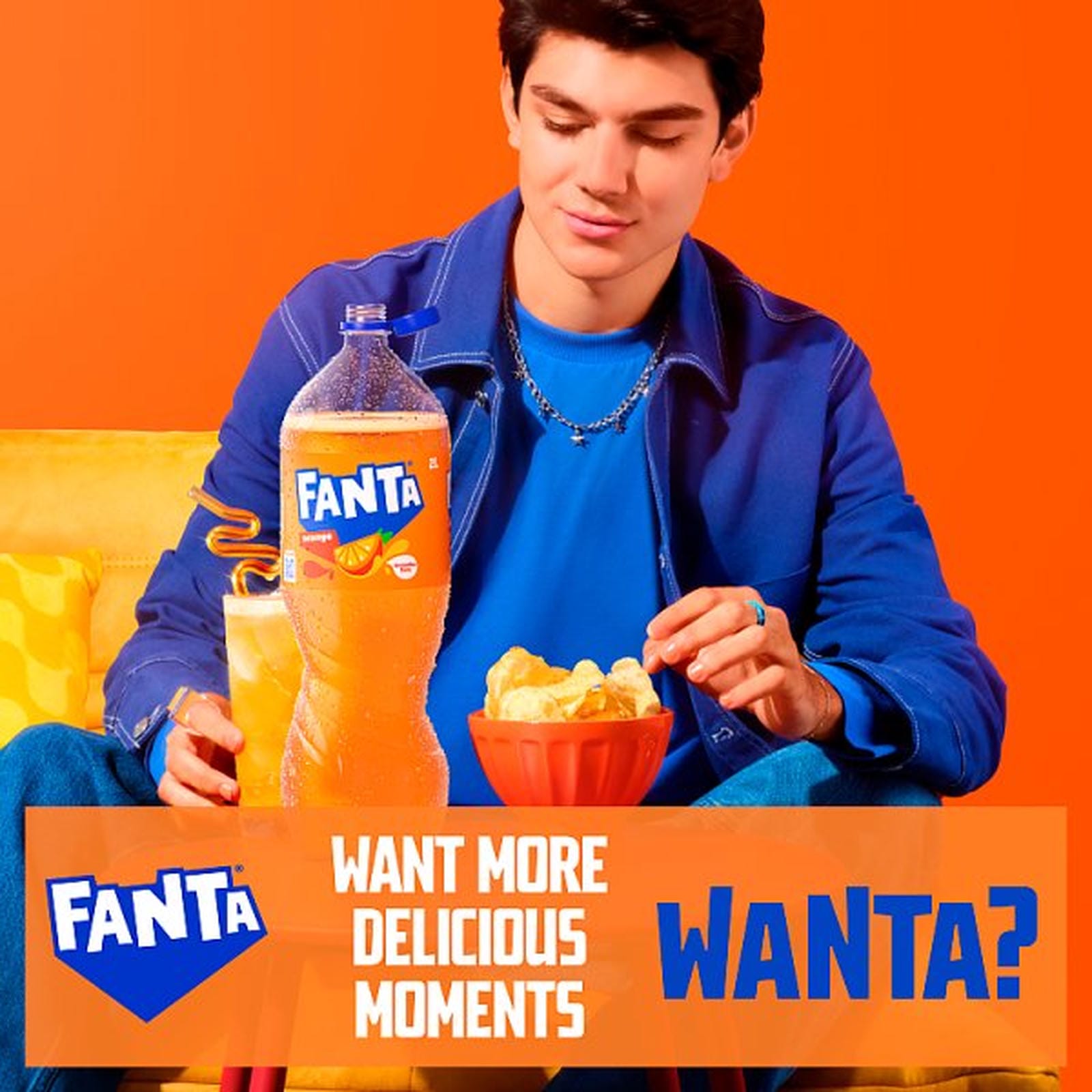 Fanta Orange 2L PM £2.15 Bottle