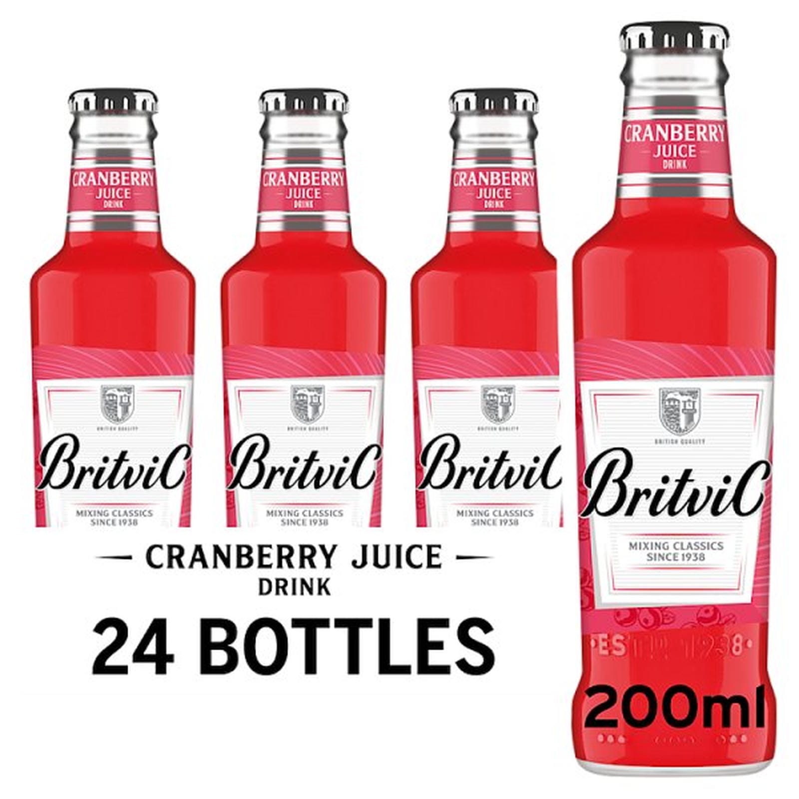 Britvic Cranberry Juice Drink Bottle 200ml
