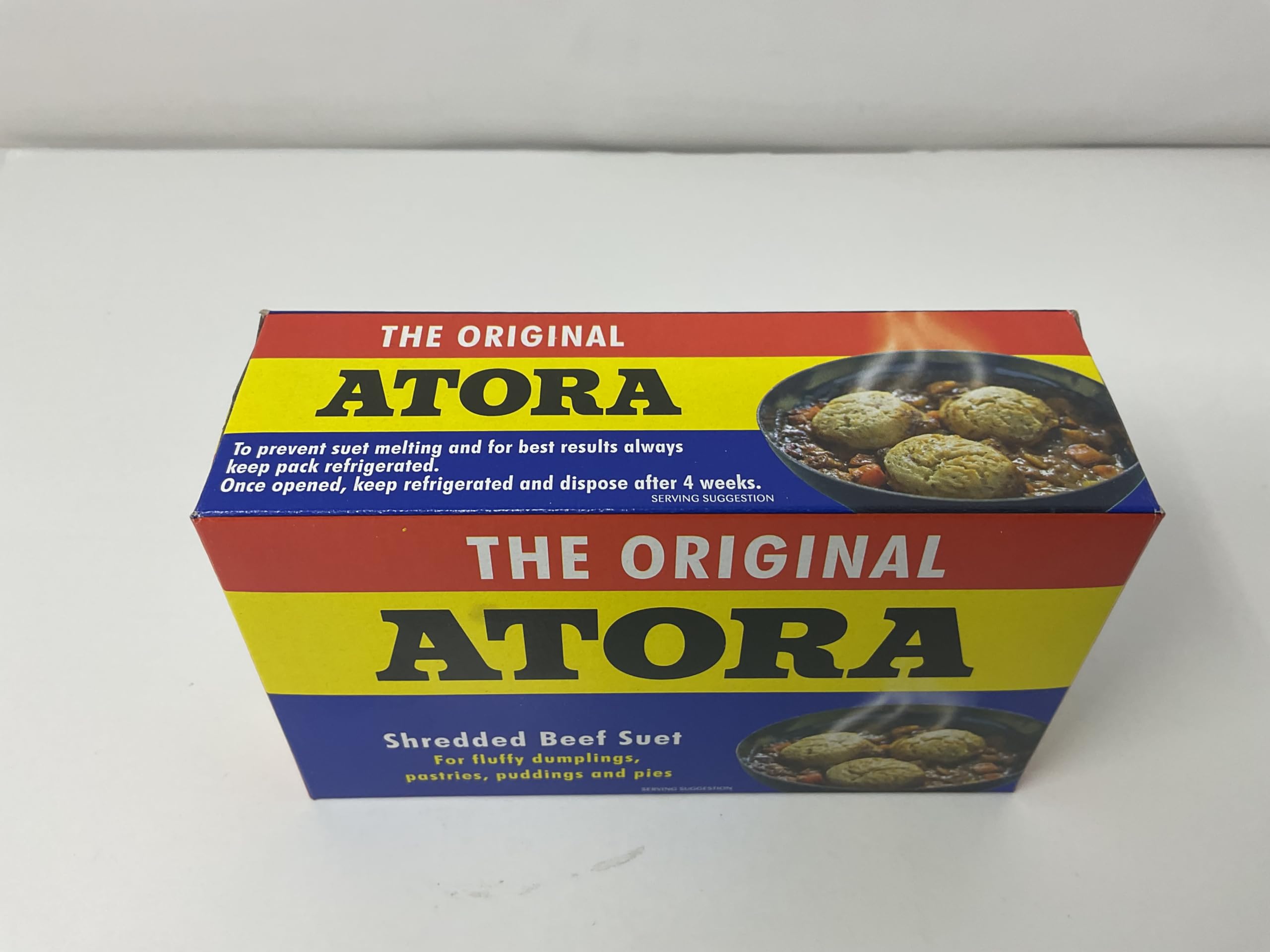 Atora Shredded Beef Suet 240 g Pack Of 2 For Pastry And Cooking In UK Home Baking