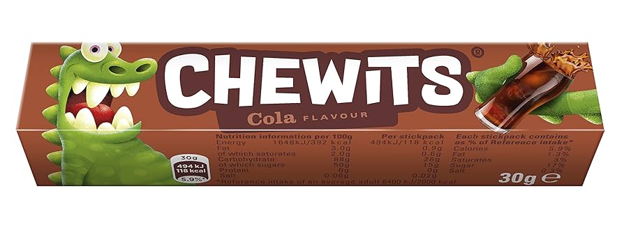Chewits Cola Flavour 30g – 40 x 30g
