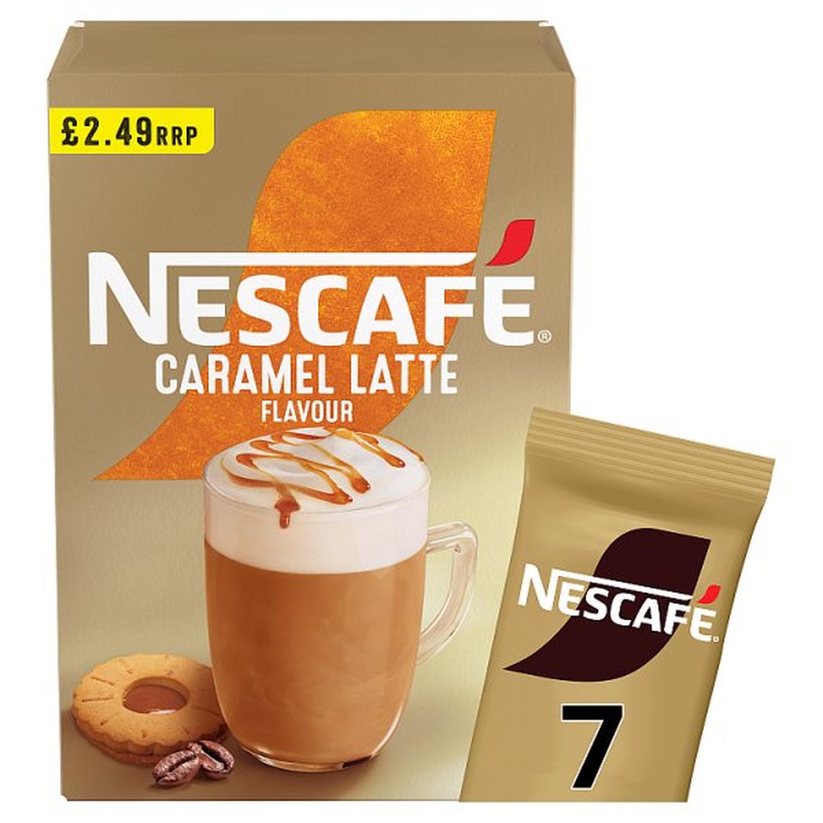 Nescafe Caramel Latte PMP 7 x 17g (119g)
