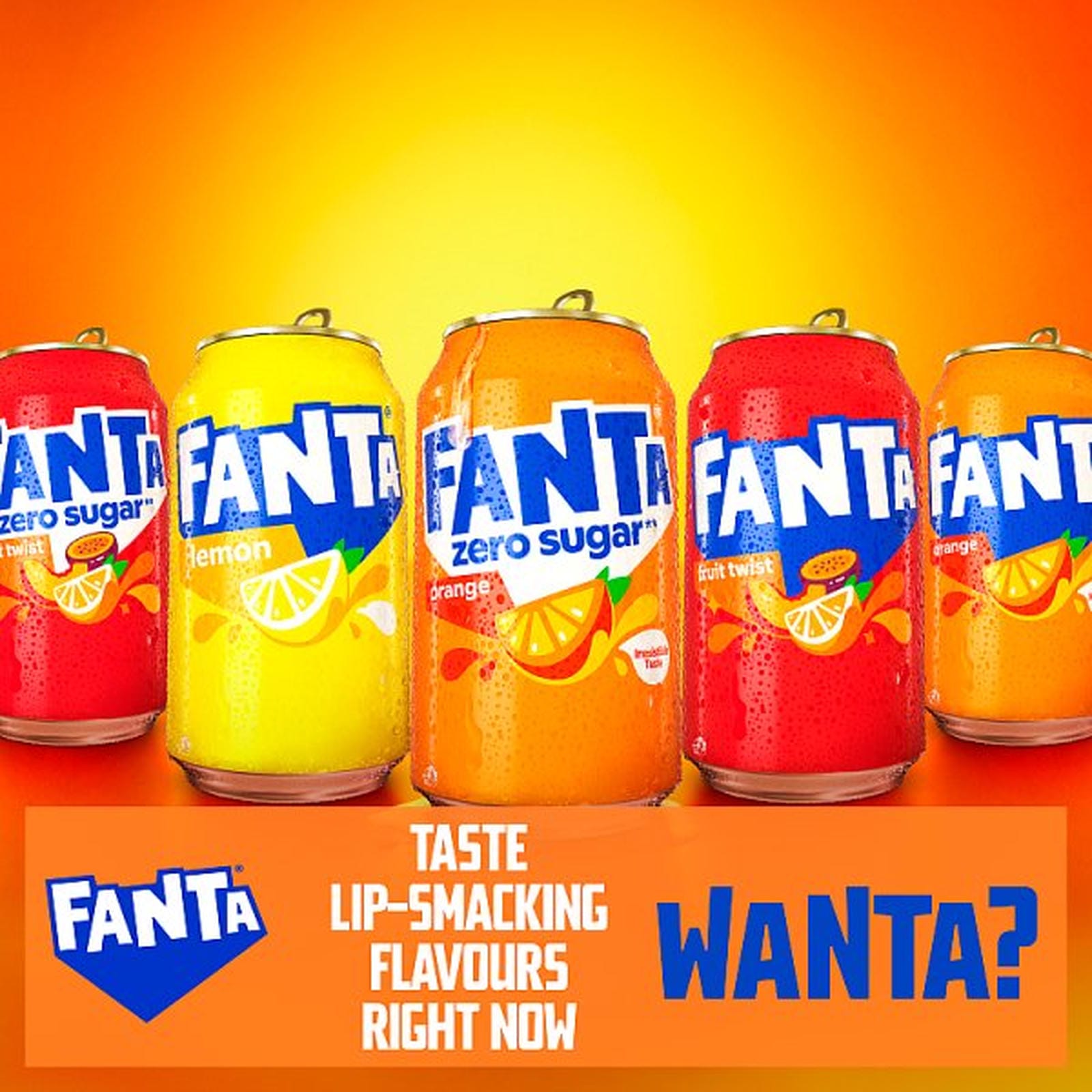 Fanta Orange 330ml Can