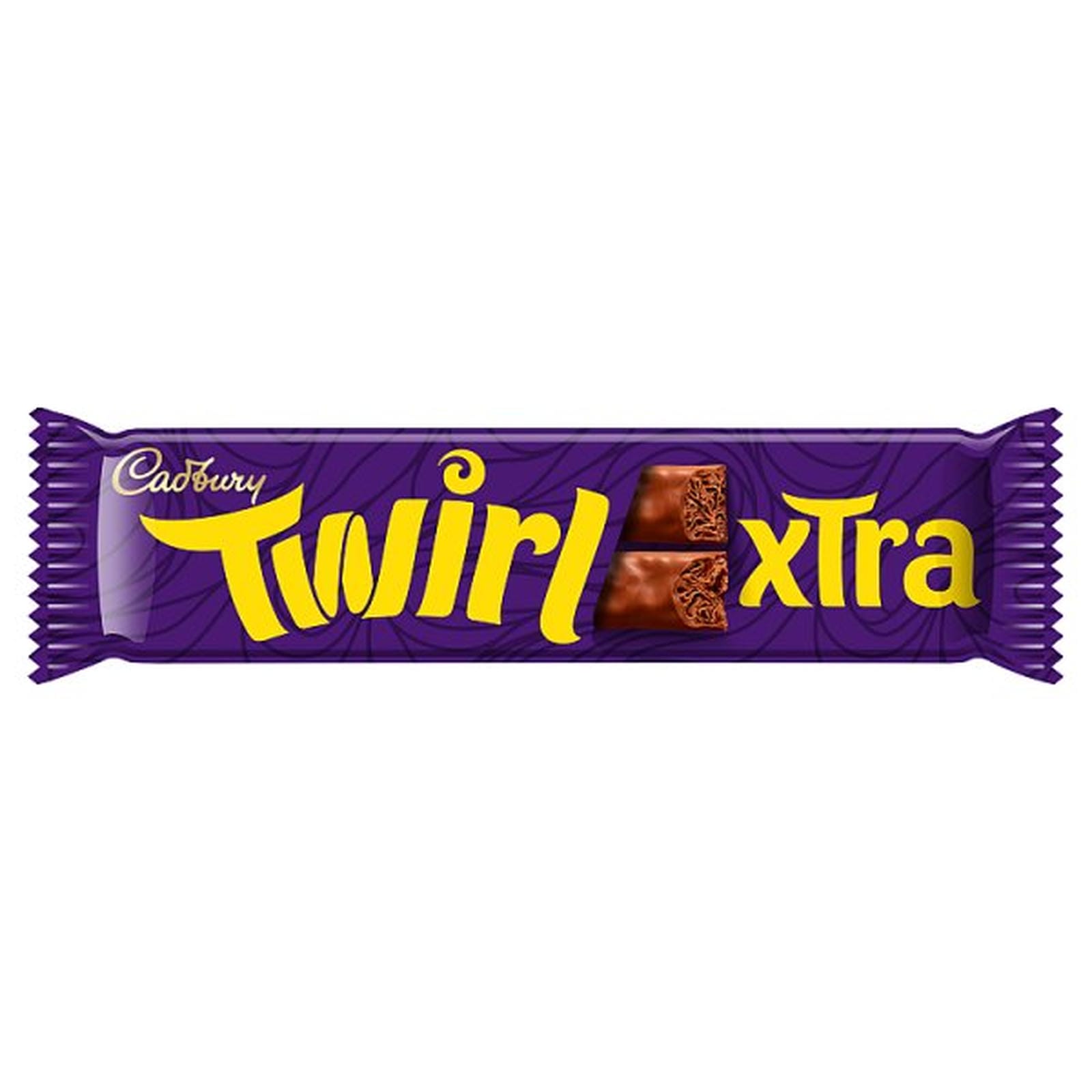 Cadbury Twirl Xtra Duo Chocolate Bar 54 g
