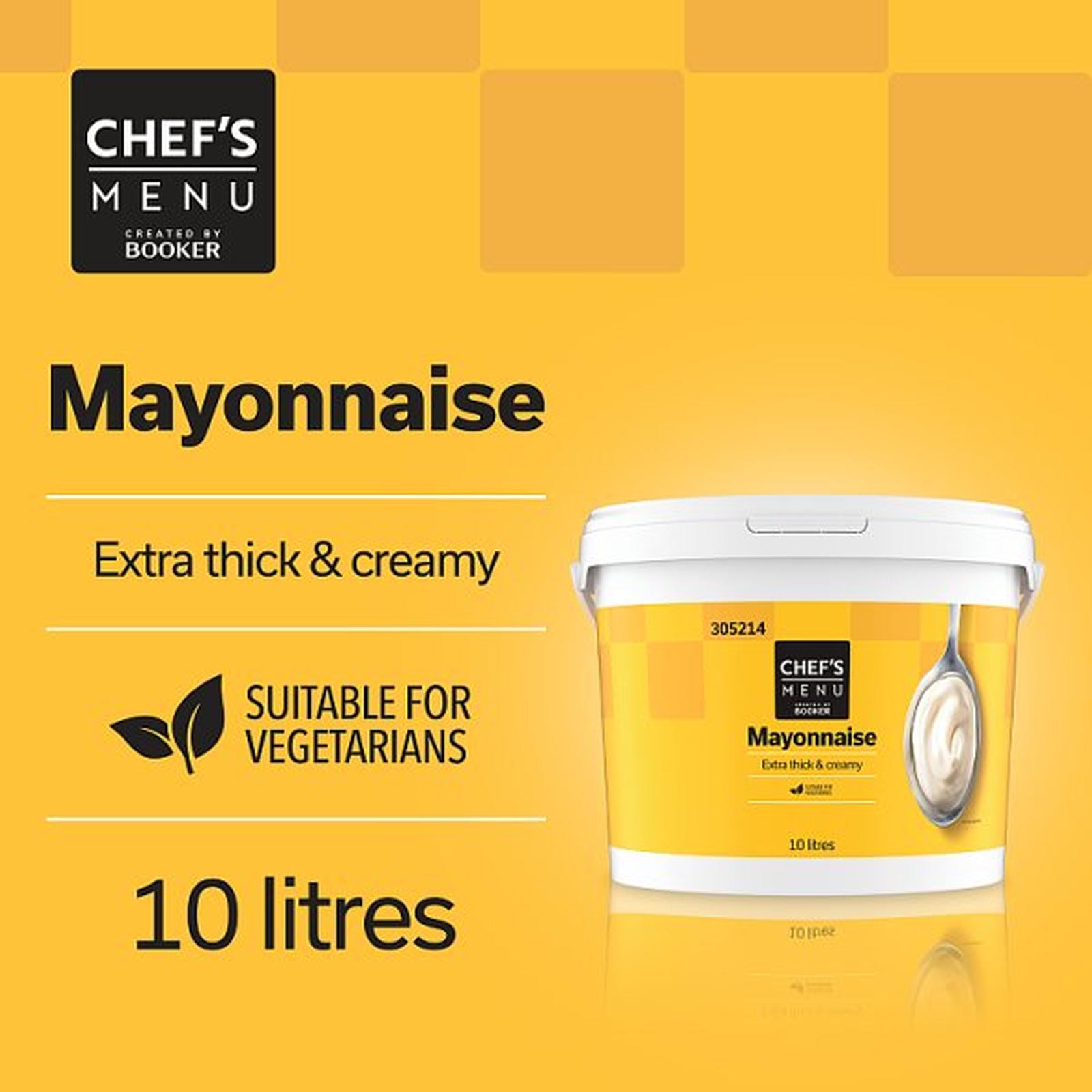 Chef's Menu Mayonnaise 10 litres