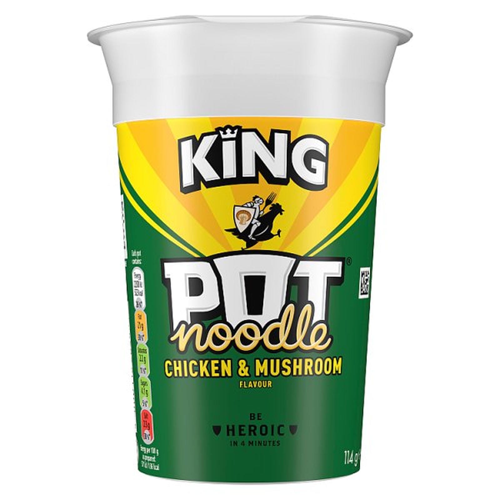 Pot Noodle King Pot Noodle Chicken & Mushroom 114 g