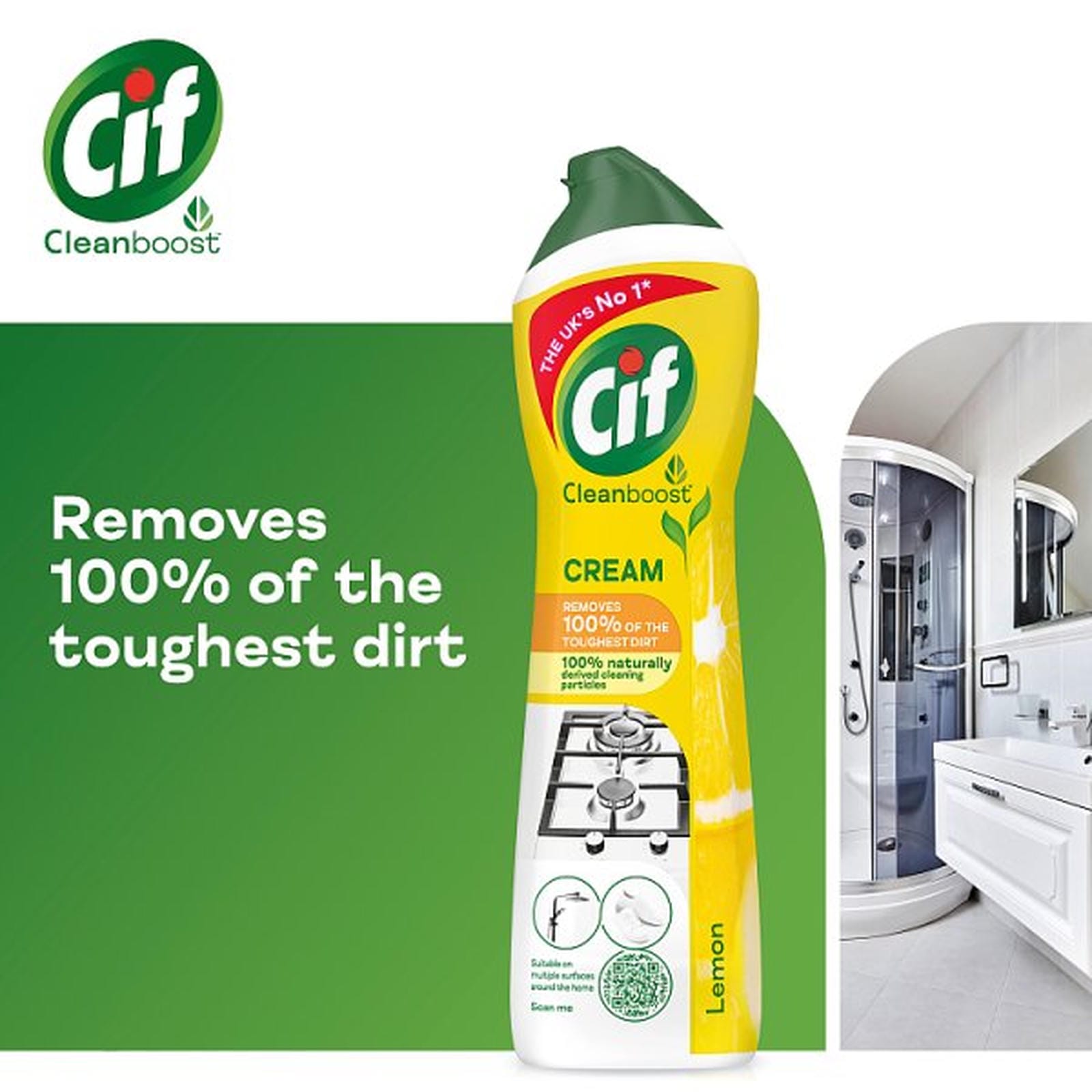 Cif Cream Cleaner Lemon 500 ml