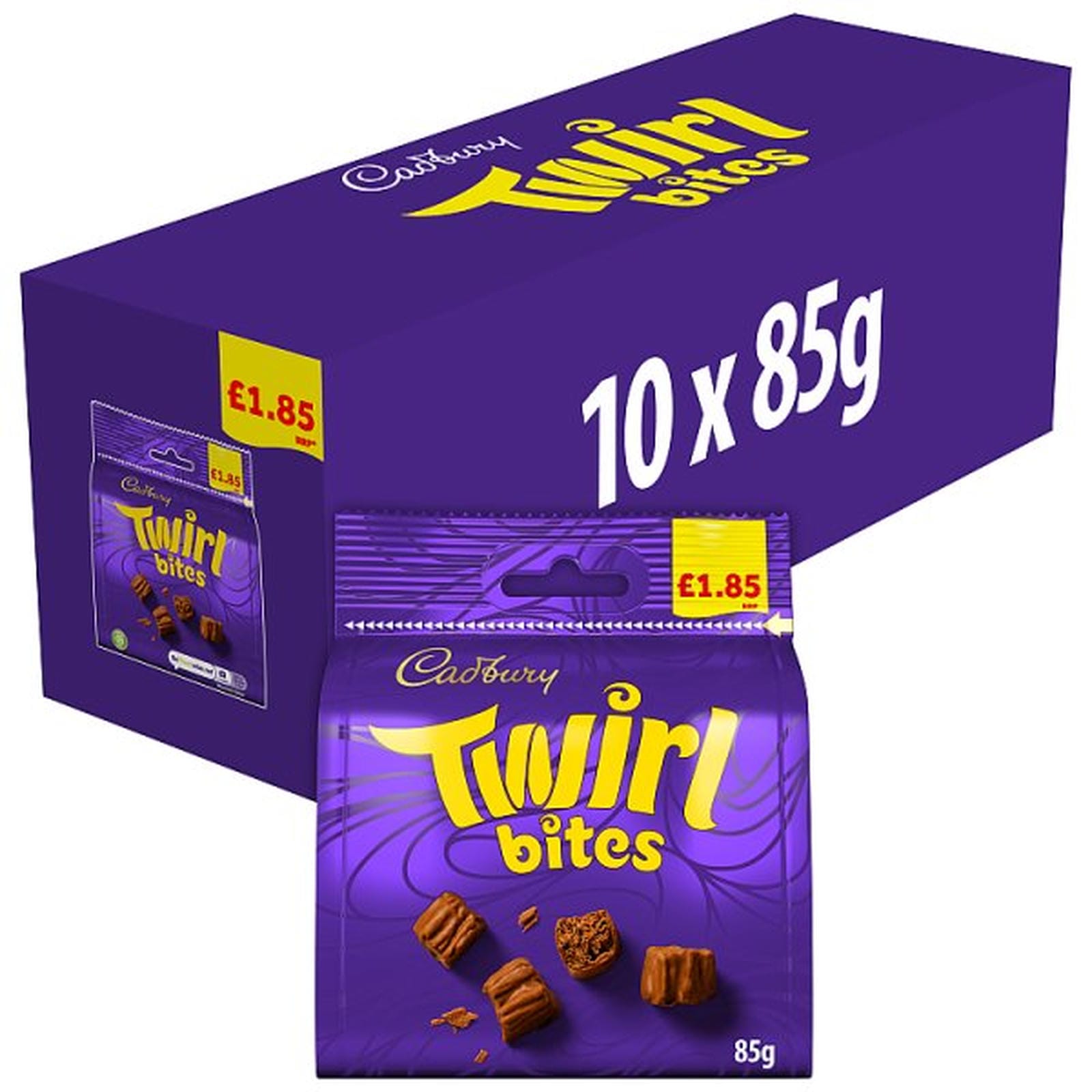 Cadbury Twirl Bites Chocolate Bag £1.85 PMP 85 g