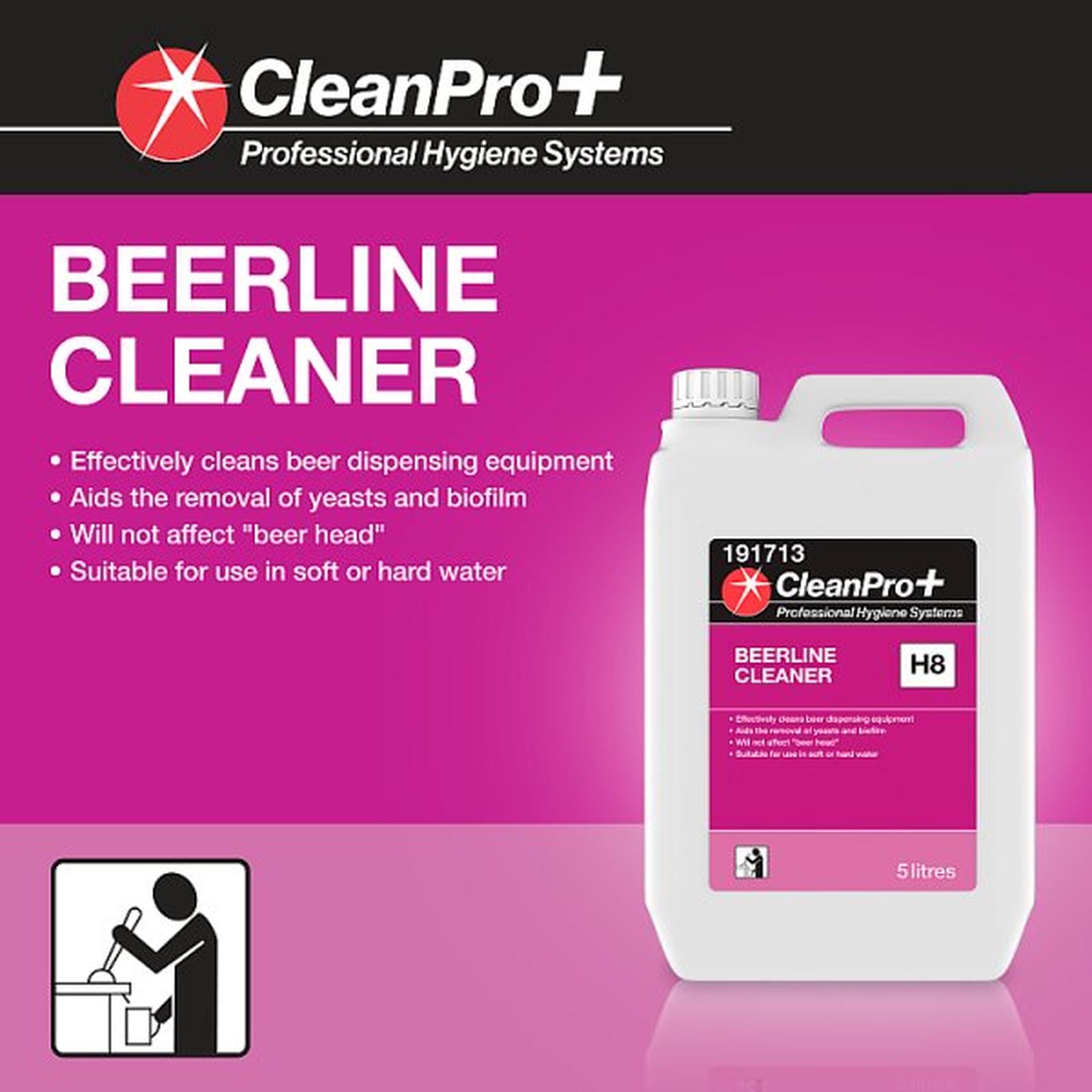 CleanPro+ Beerline Cleaner H8 5 Litres