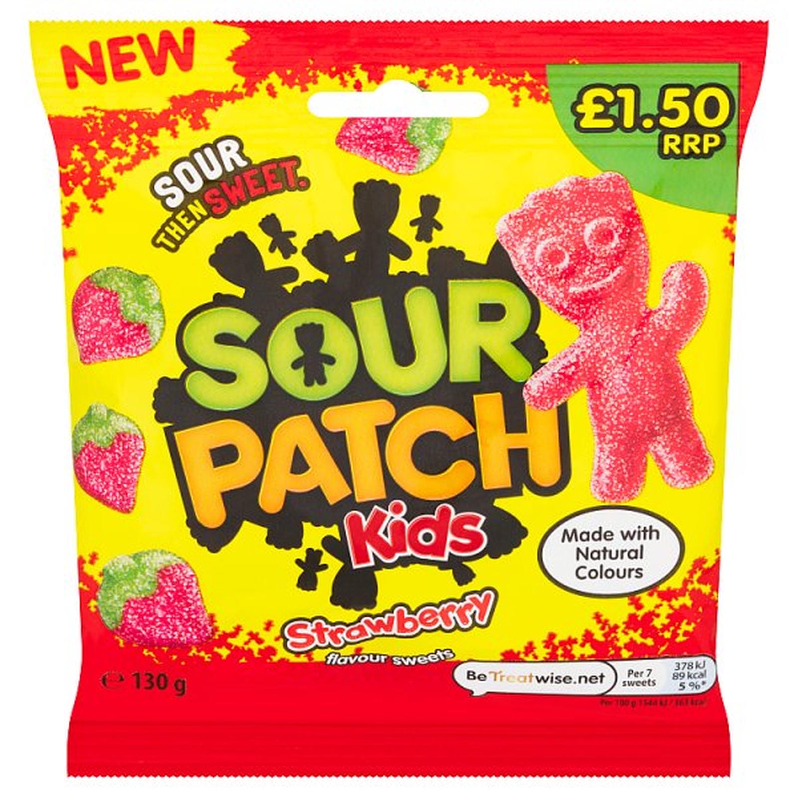 Sour Patch Kids Strawberry Sweets Bag £1.50 PMP 130g