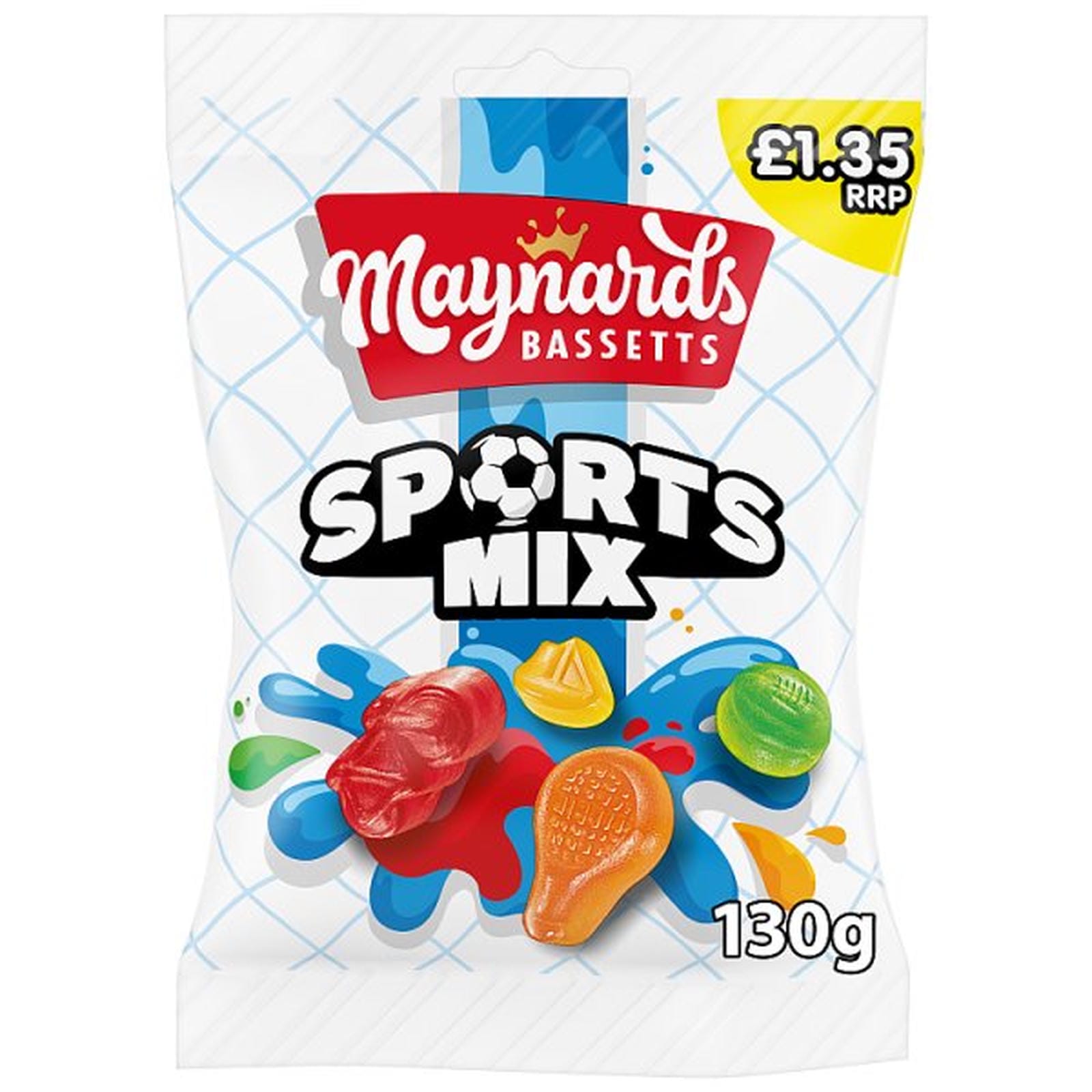 Maynards Bassetts Sports Mix Sweets Sharing Bag £1.35 PMP 130g