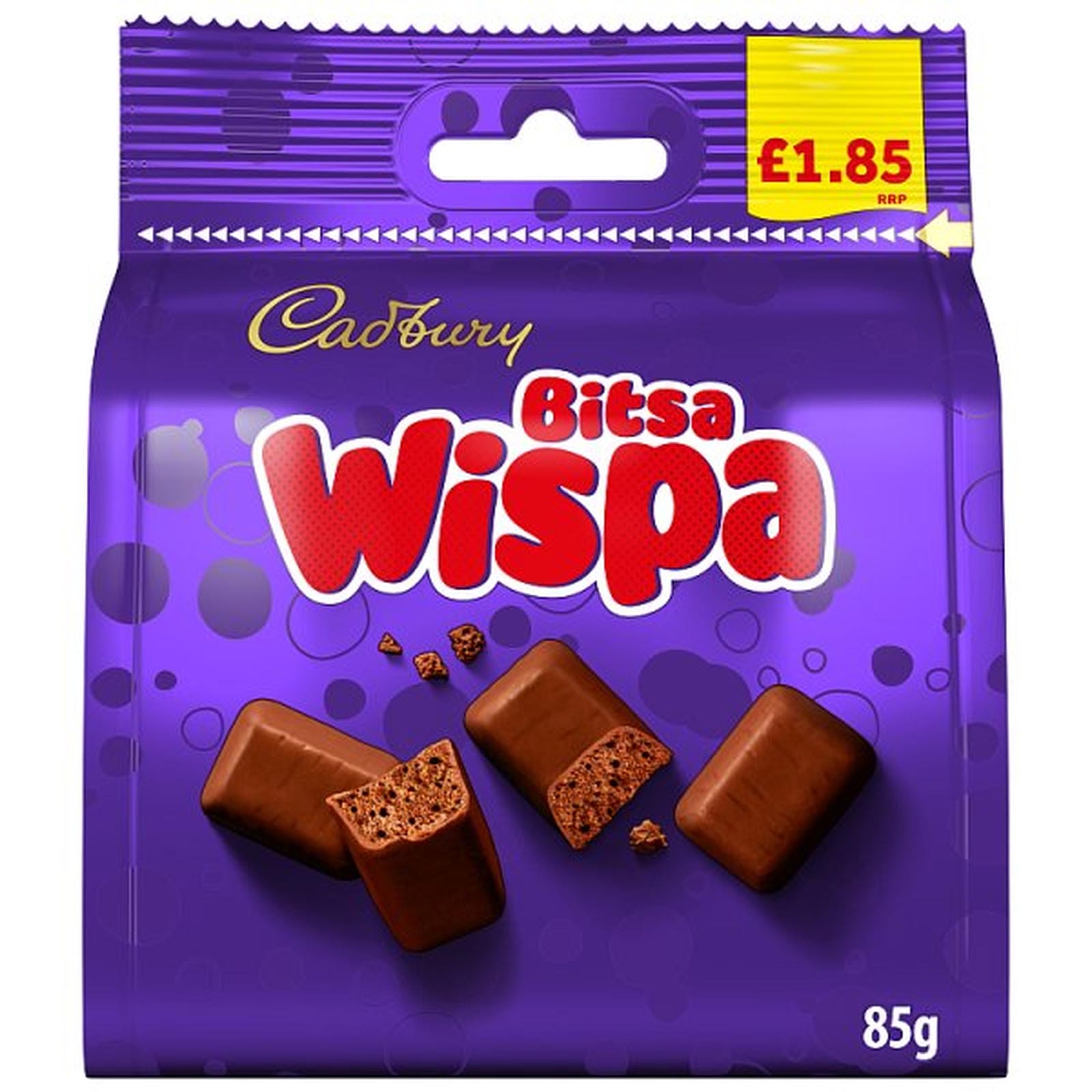 Cadbury Bitsa Wispa Chocolate Bag £1.85 PMP 85 g