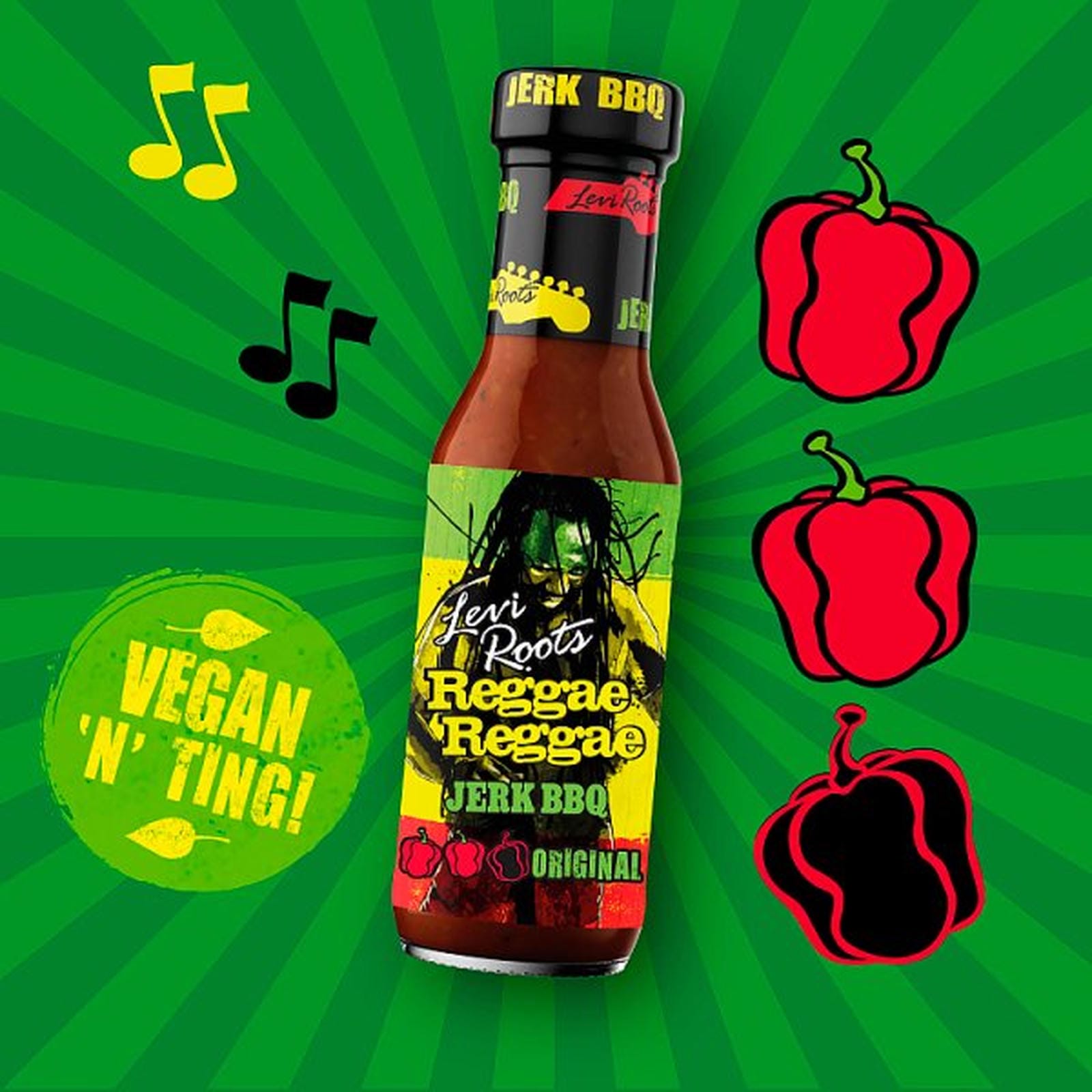Levi Roots Reggae Reggae Jerk Bbq Sauce 290g