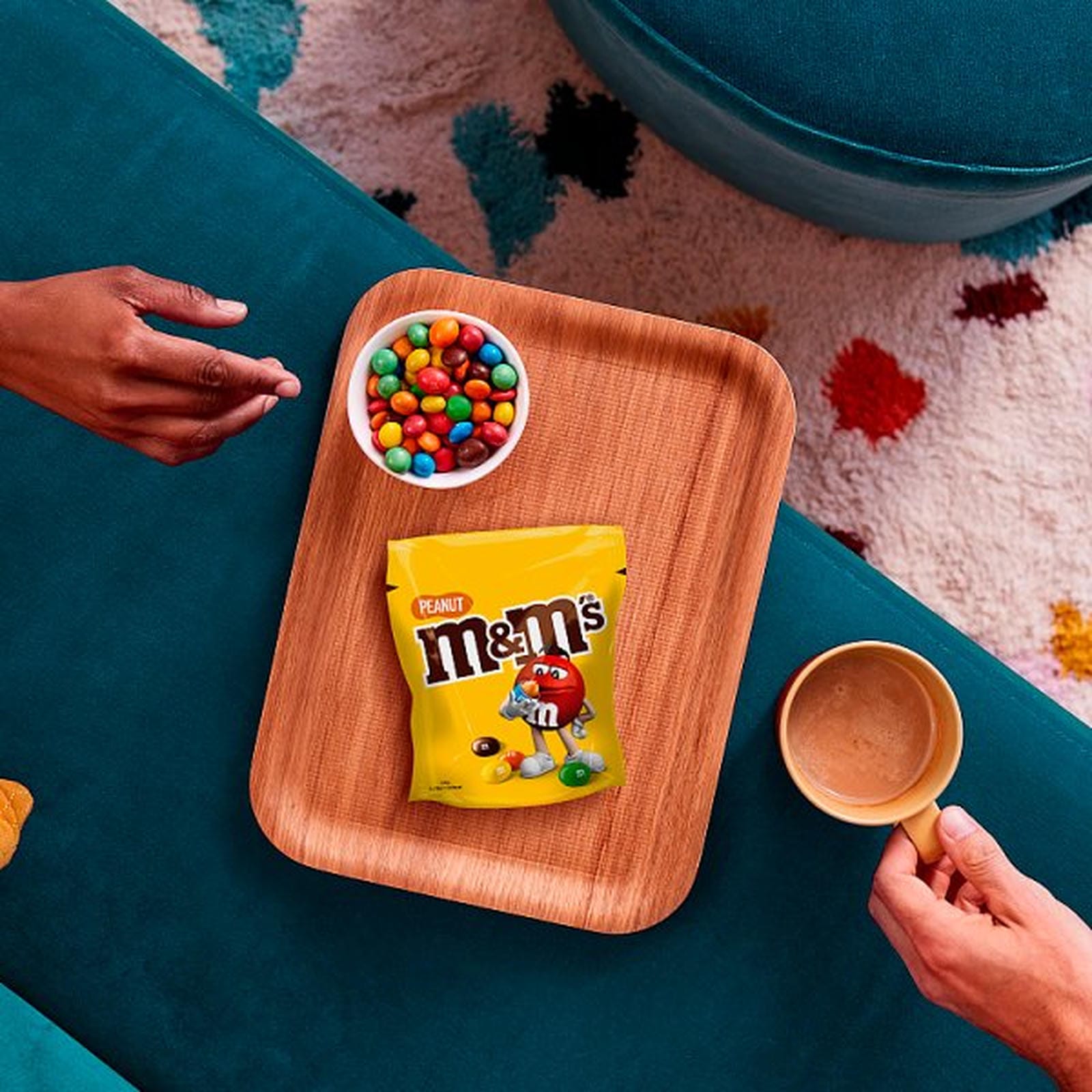 M&M's Peanut Chocolate Pouch Bag 112g