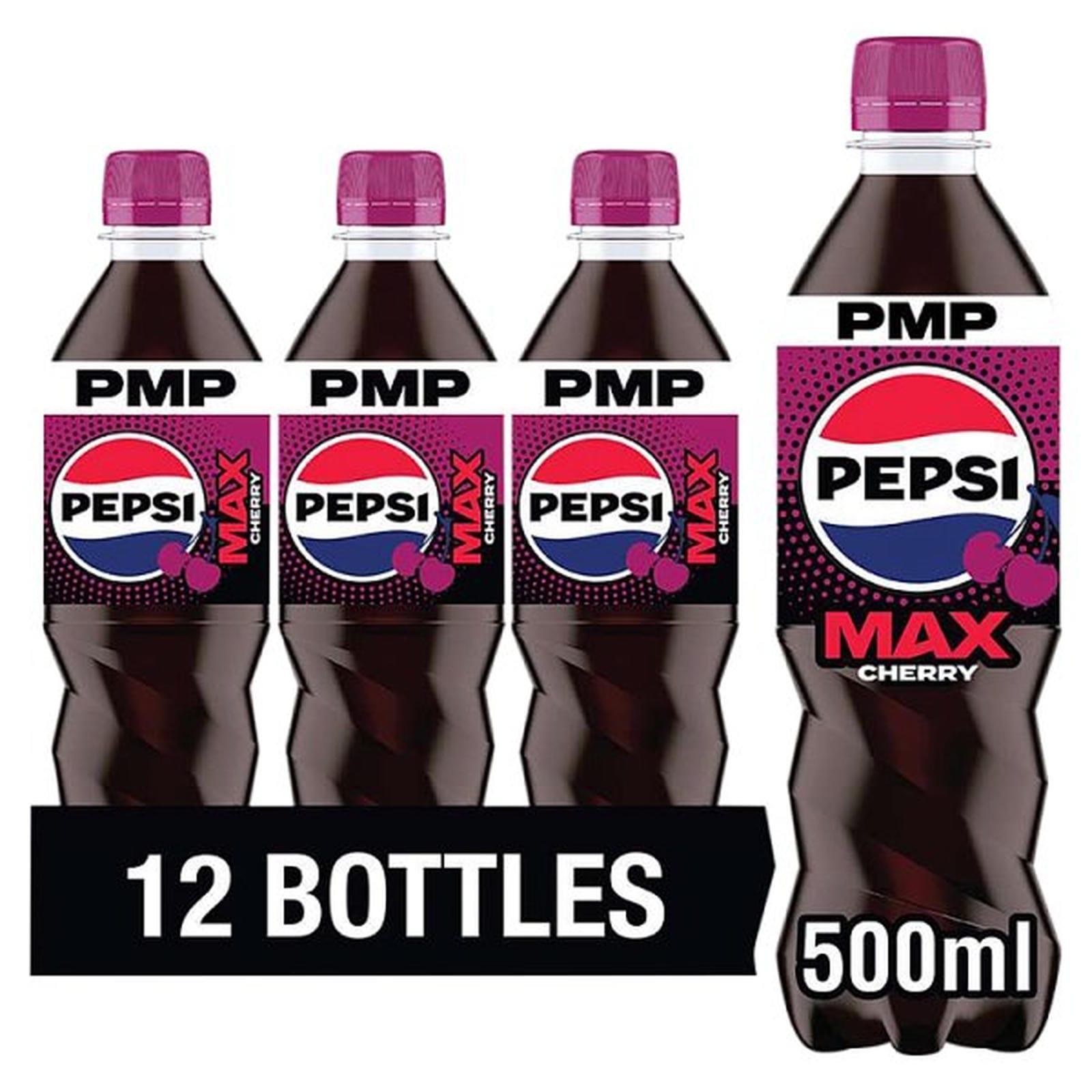 Pepsi Max Cherry Bottle PMP 500ml