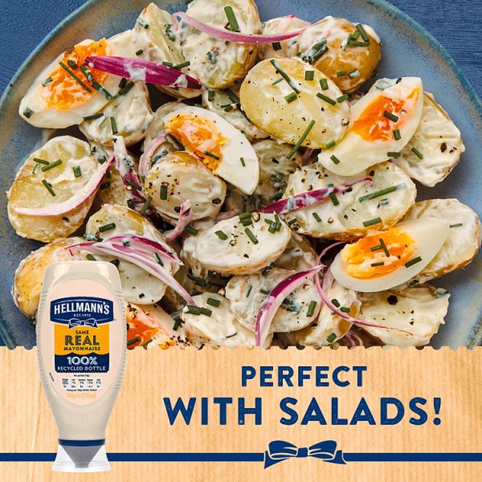 Hellmann's Condiment Real Mayonnaise 750 ml