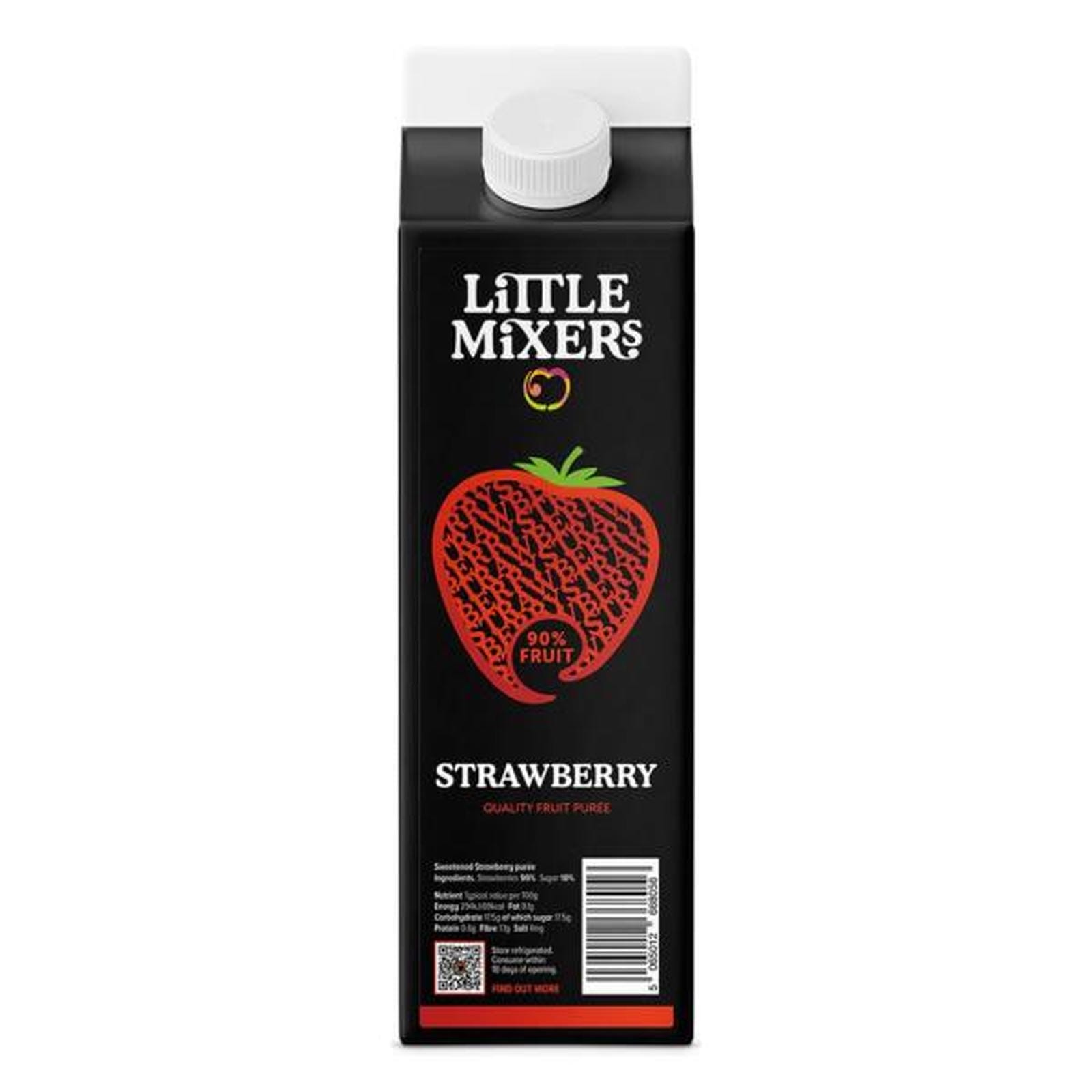 Little Mixers Super Premium Strawberry Purée 1L