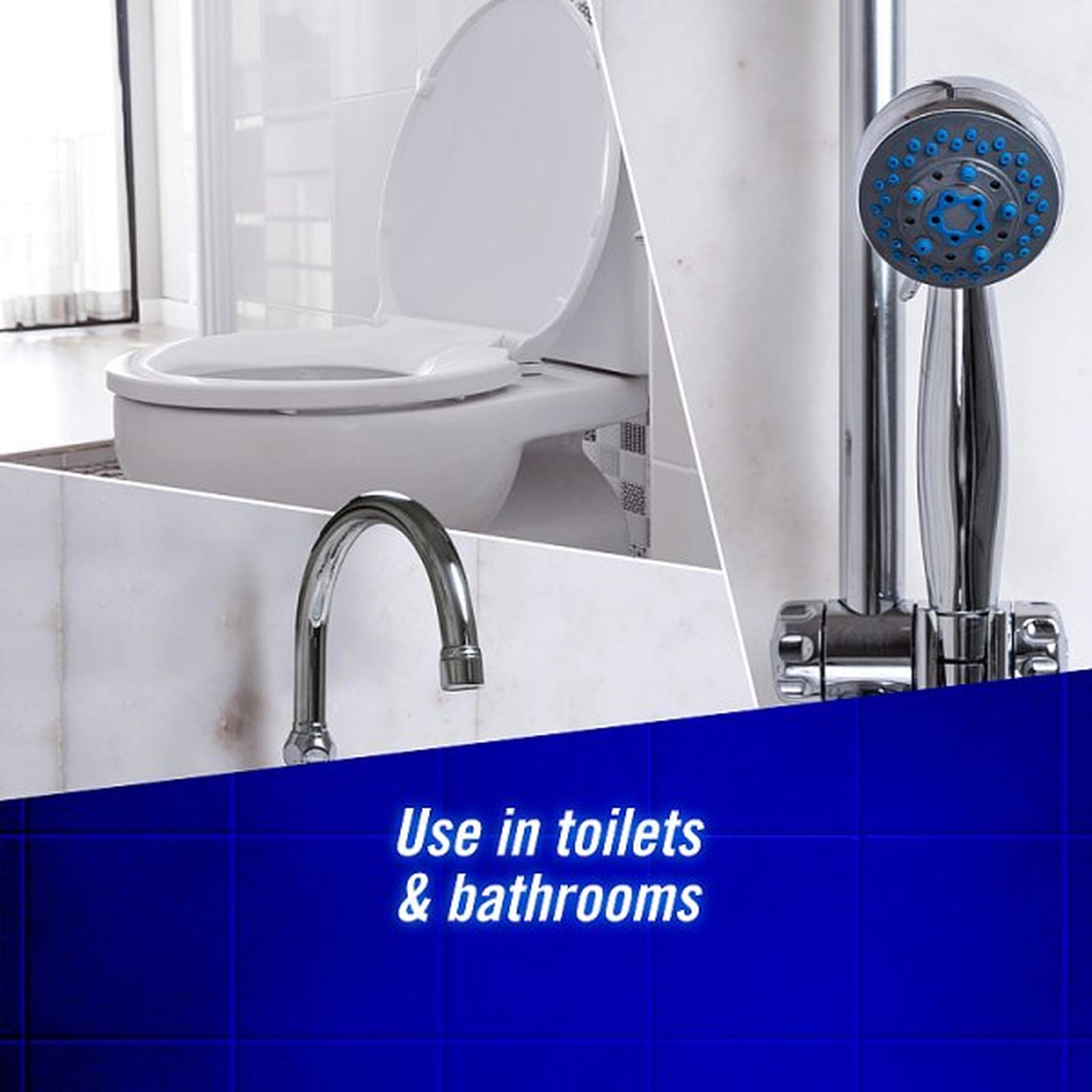 Domestos Toilet & Bathroom Cleaner Spray Power Foam Citrus Blast 450 ml