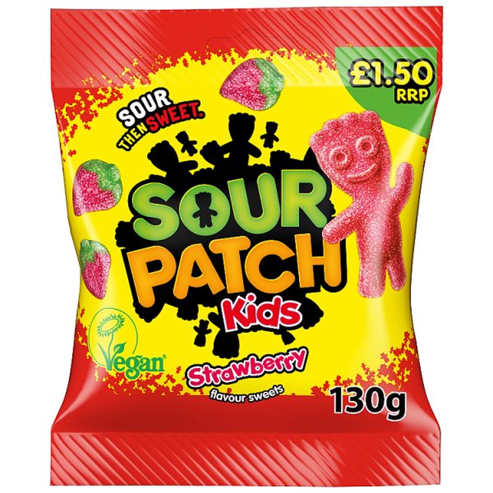 Sour Patch Kids Strawberry Sweets Bag £1.50 PMP 130g