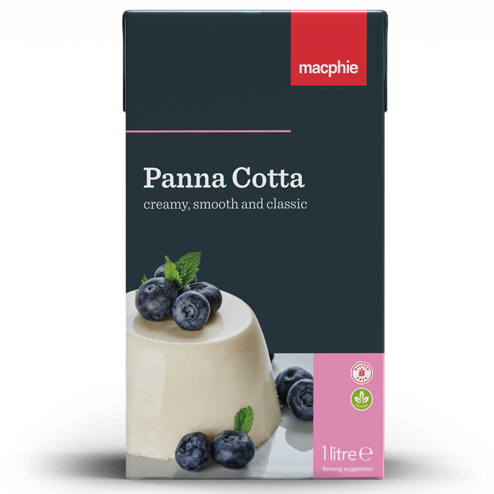 Macphie Panna Cotta 1 Litre Multi Pack Case Of 12 For Foodservice And Retail Kitchens