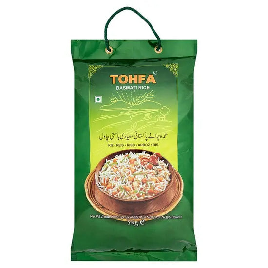 TOHFA Basmati Rice Kitchen Essential For Reliable, Versatile Cooking 5kg 1 x 5kg