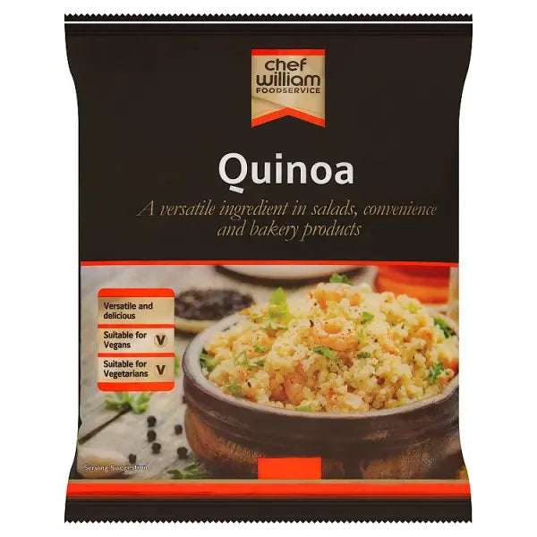 Chef William Quinoa Foodservice 2 Kg Pack 4 x 2 Kg Catering Size Multi Pack For Retail And Foodservice Use