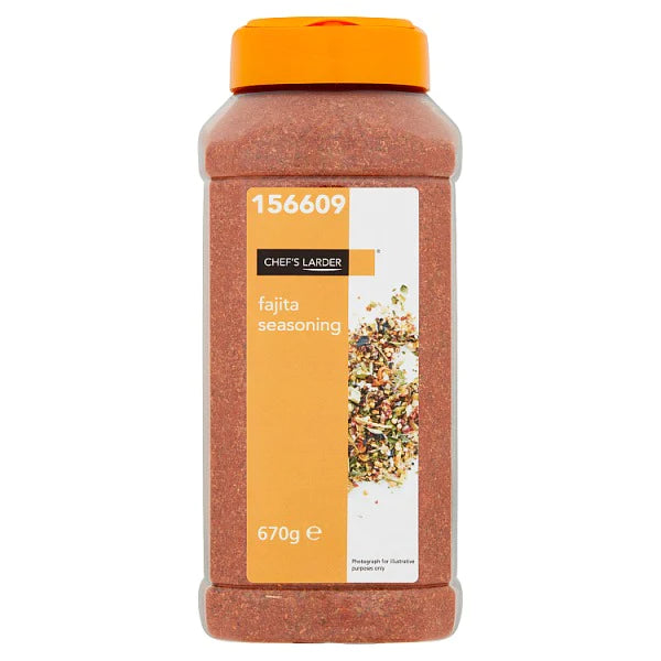 Fajita Seasoning Chef's Larder 670g Multi Pack 6 x 670g For Retail And Foodservice