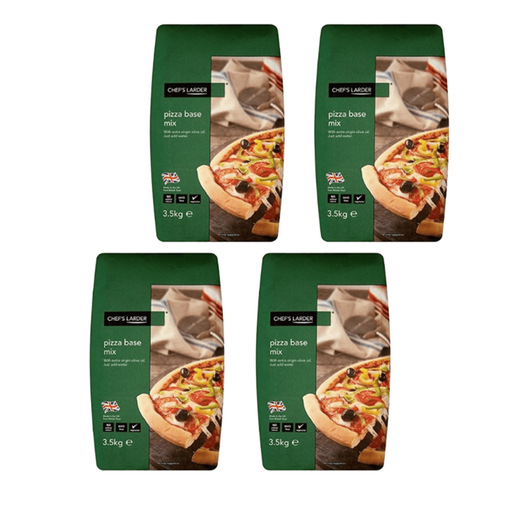 Chef's Larder Pizza Base Mix 3.5kg Single Pack For Retail And Foodservice Use Today