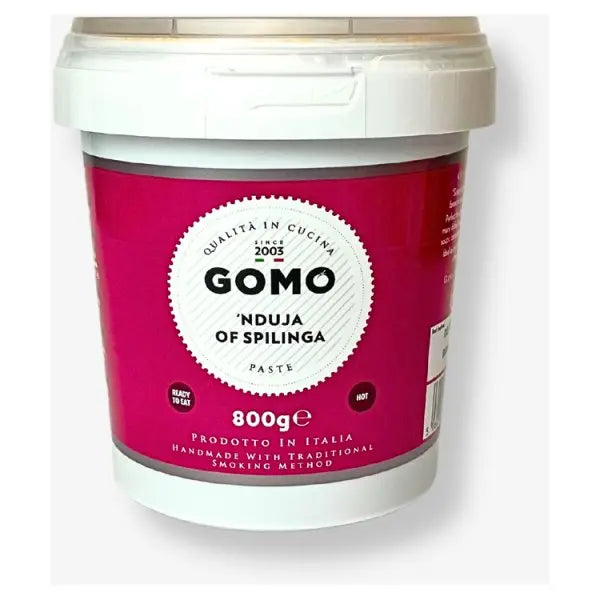 Gomo Paste Nduja Of Spilinga Paste Traditional Calabrian Style Spicy Pork Spread 800 g 1 x 800 g