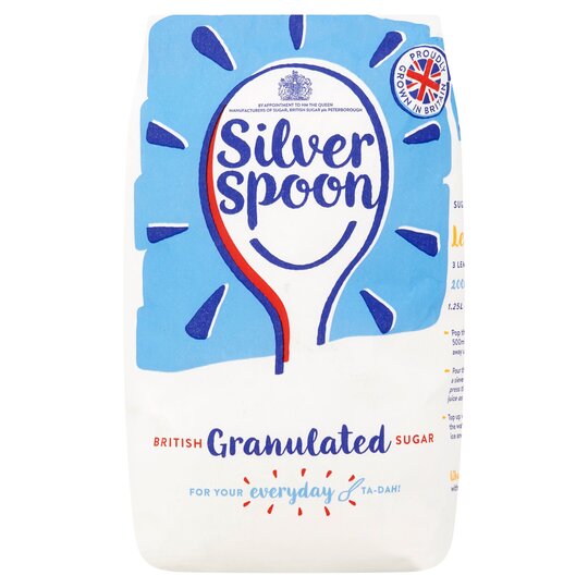 Silver Spoon British Granulated Sugar 2kg – 6 x 2kg
