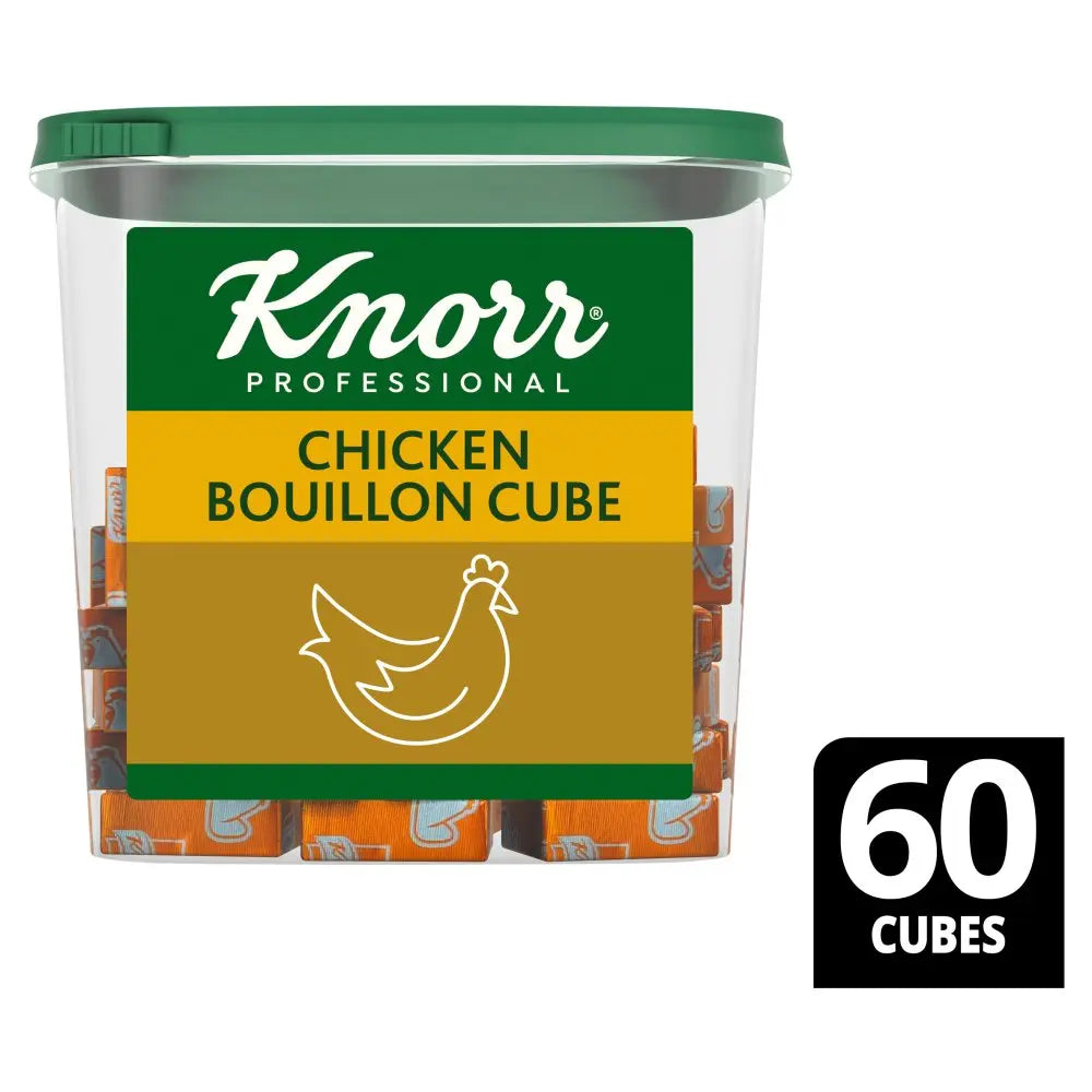 Knorr Professional Bouillon Cubes Chicken Foodservice Grade 600g Multi Pack 3 X 600g