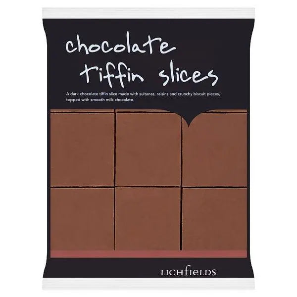 Lichfields Chocolate Tiffin Slices 585g – 1 x 9x65g