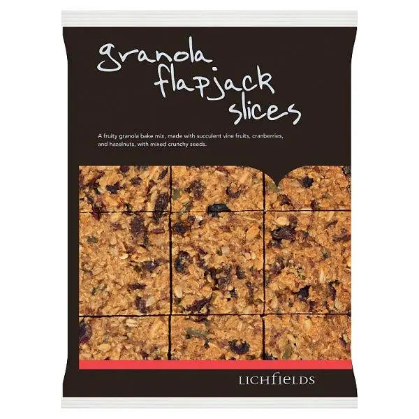 Lichfields Granola Flapjack Slices 585g – 1 x 9x65g