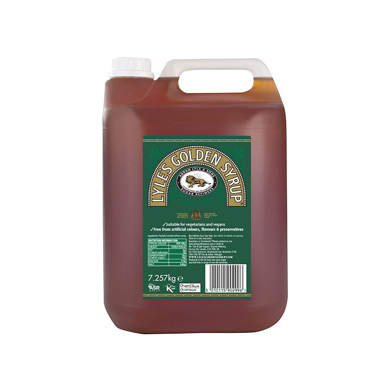 Lyle's Golden Syrup Bulk 7.257 Kg 2 X 7.257 Kg Foodservice Case Pack for Retail Kitchens