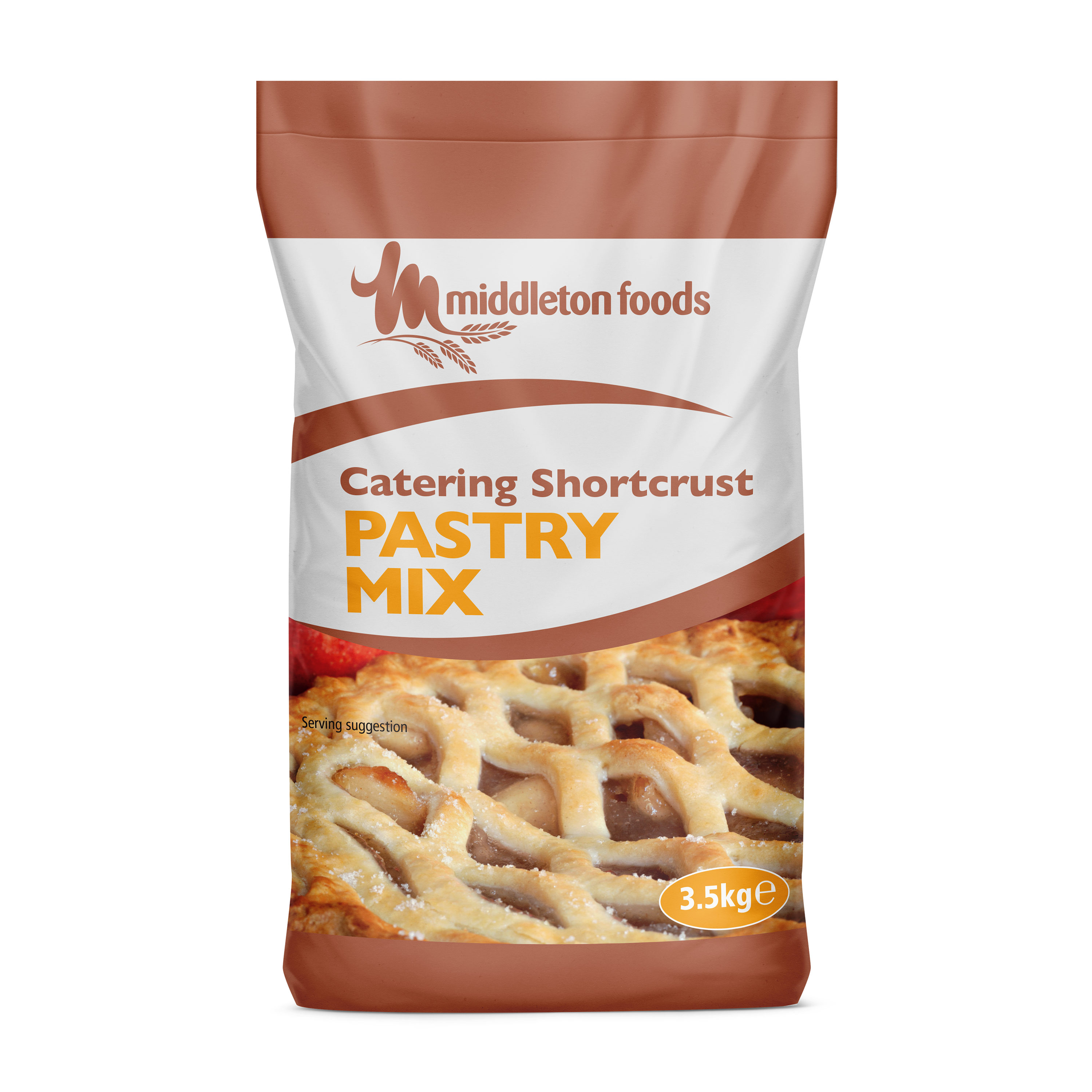 Middleton Foods Shortcrust Pastry Mix Catering 3.5kg Multi Pack 4 x 3.5kg Foodservice