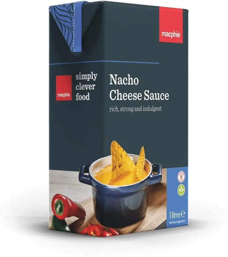 Nacho Cheese Sauce Macphie 1 Litre 1 x 1 Litre Retail And Foodservice Use Grocery Item Single Pack