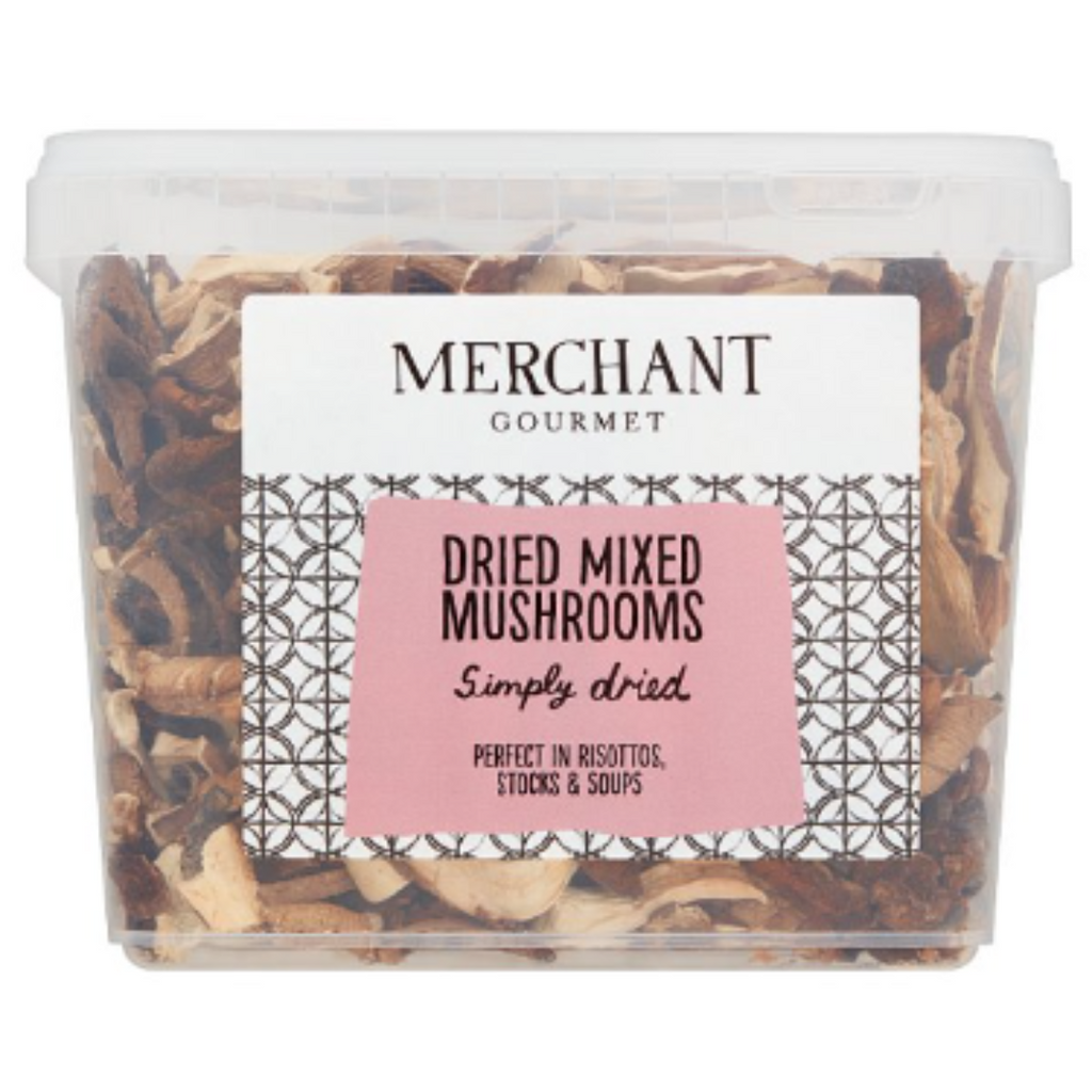 Merchant Gourmet Dried Mixed Mushrooms Convenient 400g 6 x 400g Bulk Foodservice Multi Pack