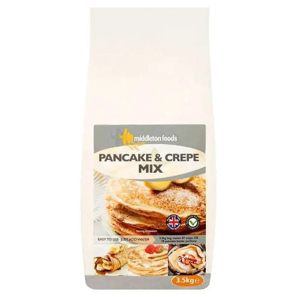 Middleton Foods Pancake and Crepe Mix Multi Pack Retail and Foodservice 3.5kg 4 x 3.5kg