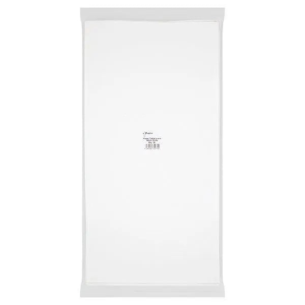 Poppies 25 Paper Tablecovers White 90cm – 10 x 25s