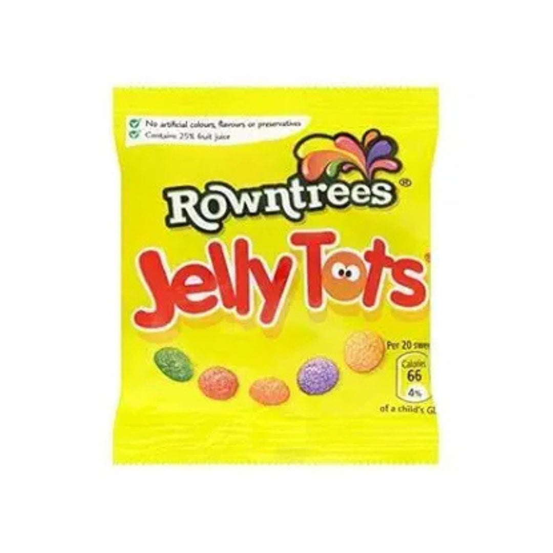 Rowntree's Jelly Tots Sweets Bag 42g – 36 x 42g