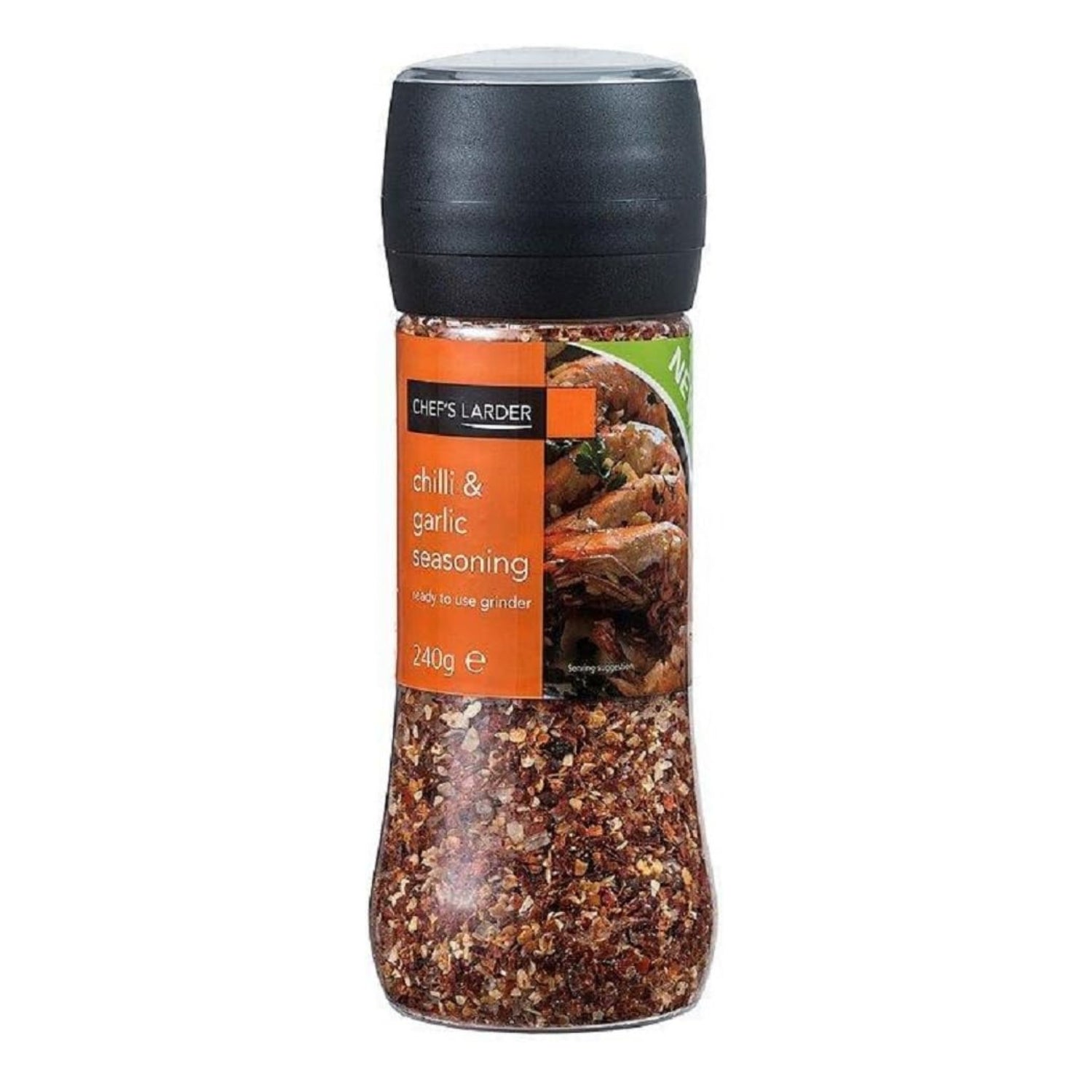 Chef's Larder Chilli & Garlic Seasoning 240g Pack 1 x 240g For Retail And Foodservice