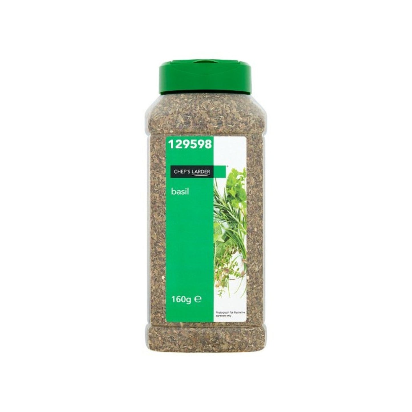 Chef's Larder Basil 160g – 1 x 160g