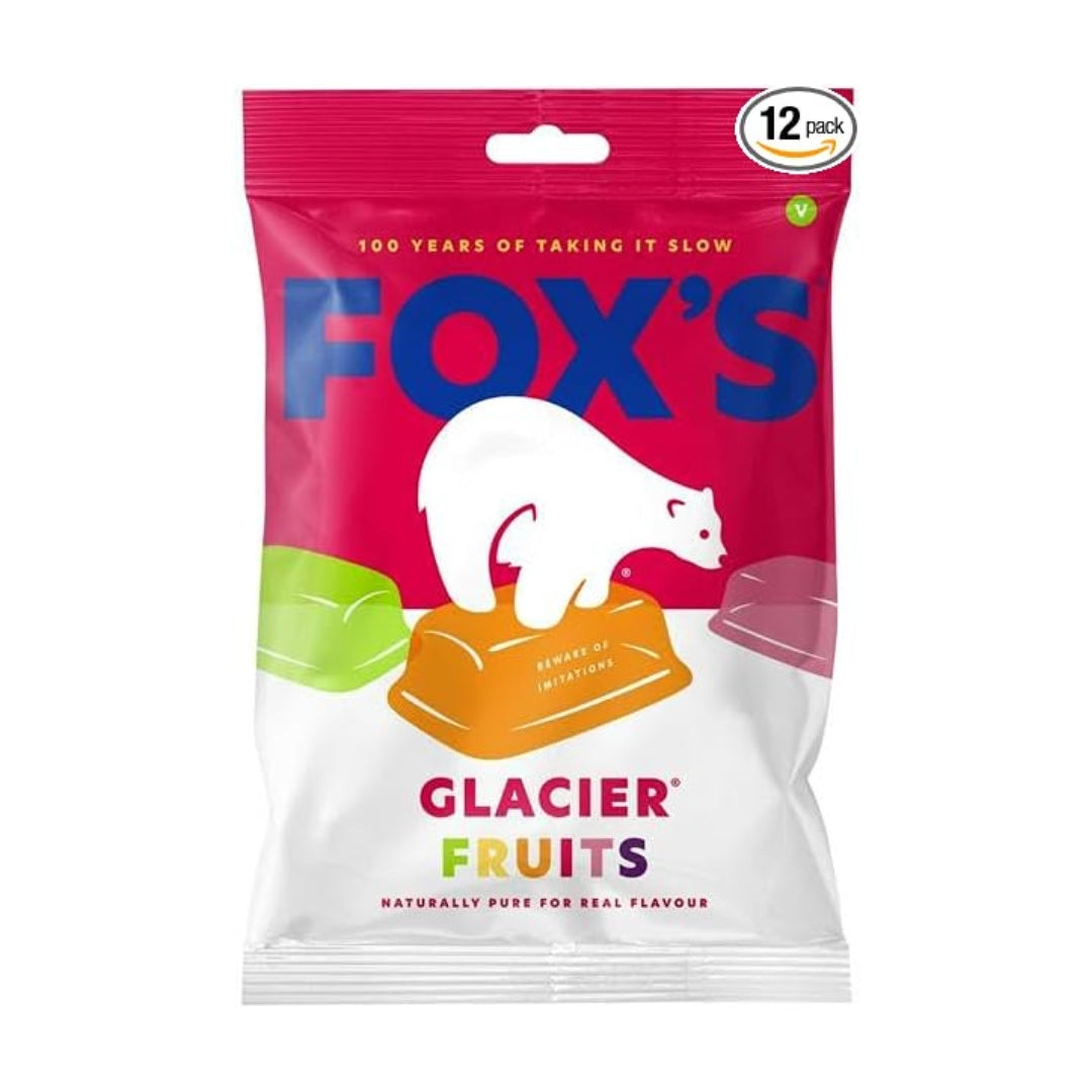 Fox's Glacier Fruits 100g – 12 x 100g