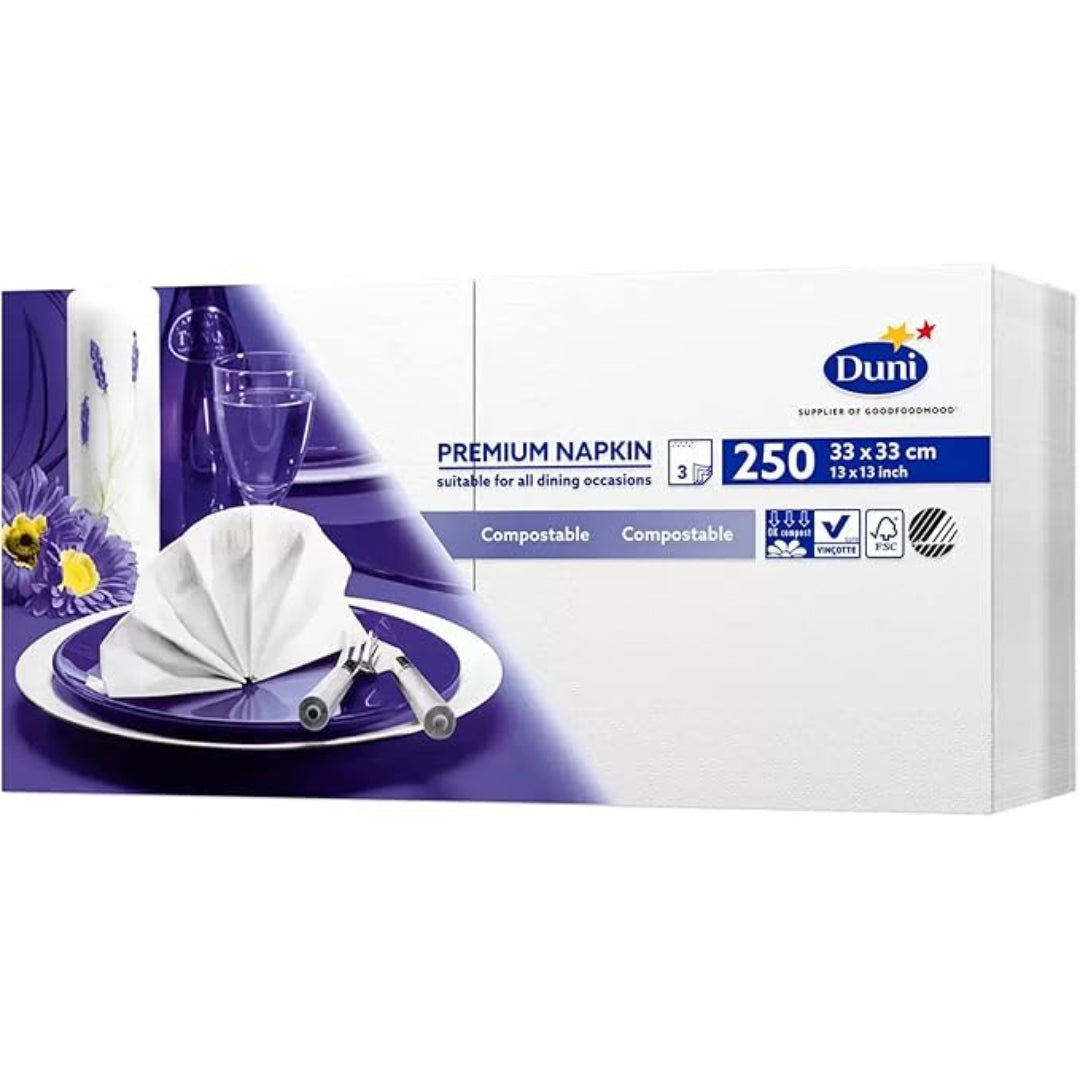Duni Go 250 Napkins – 5 x 250s